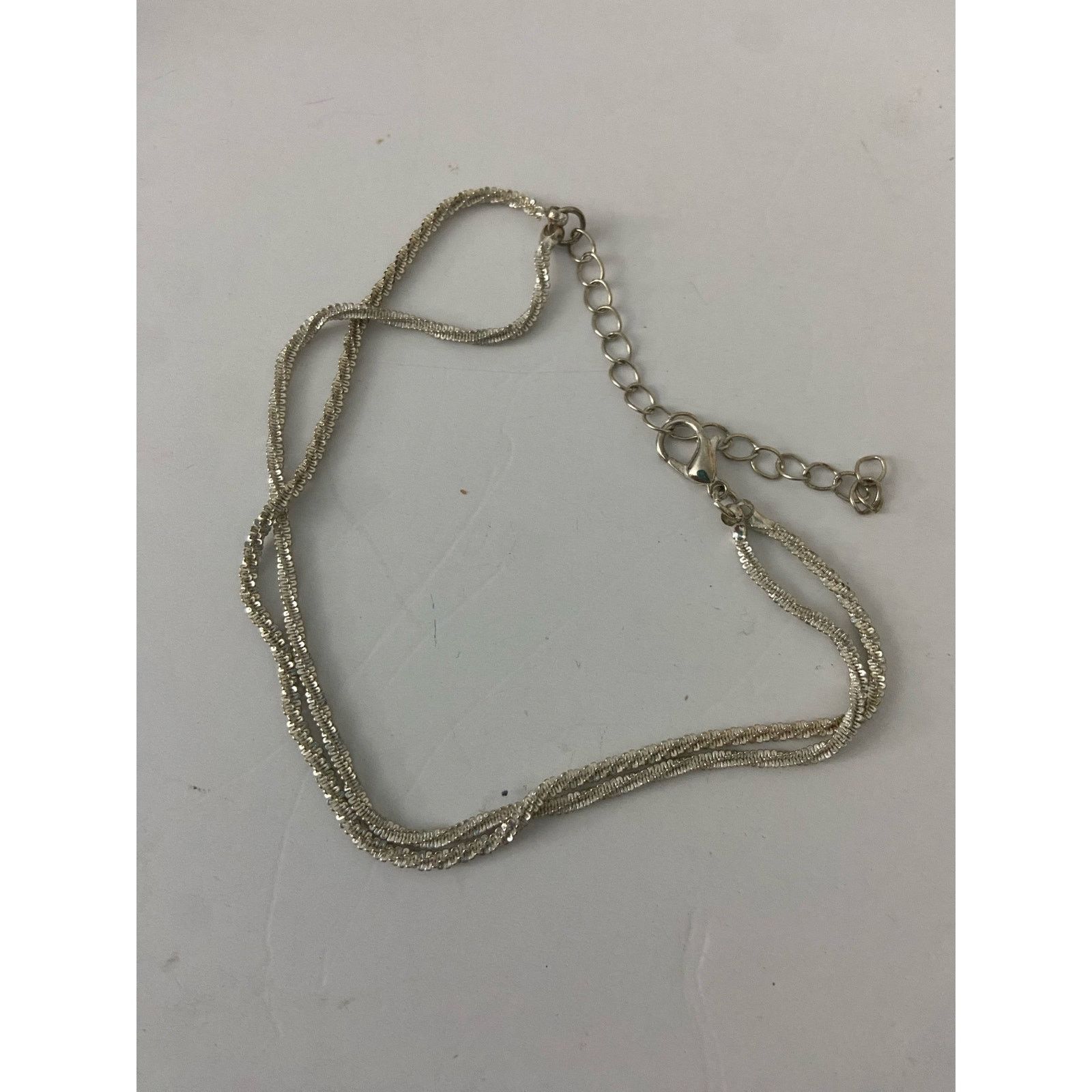 Other Layered chain anklet silver tone Size ONE SIZE - 4 Thumbnail