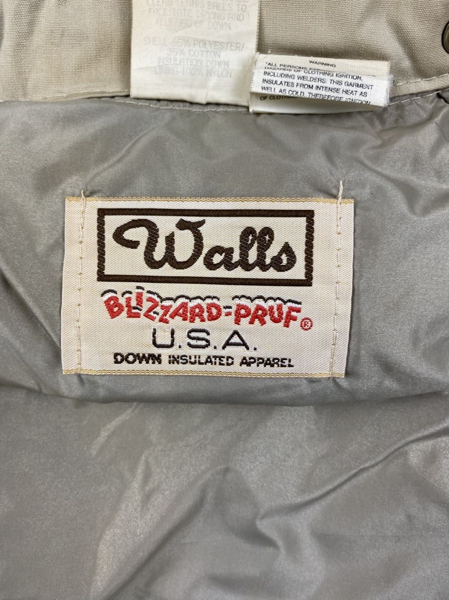 Walls Vintage 80s Walls Blizzard Pruf Puffer Zipper Jacket Size US M / EU 48-50 / 2 - 12 Thumbnail