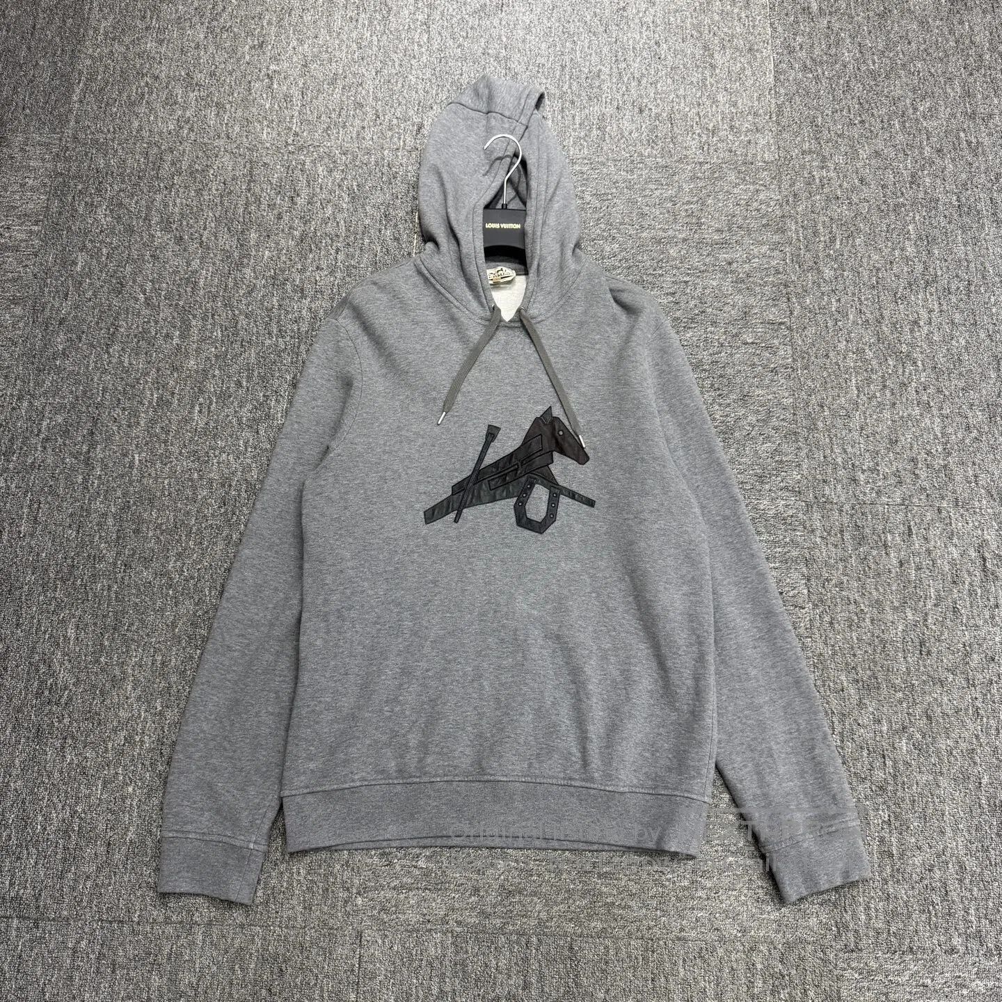 Hermes Hermes Leather-padded hooded hoodie| Size US L / EU 52-54 / 3 - 1 Thumbnail