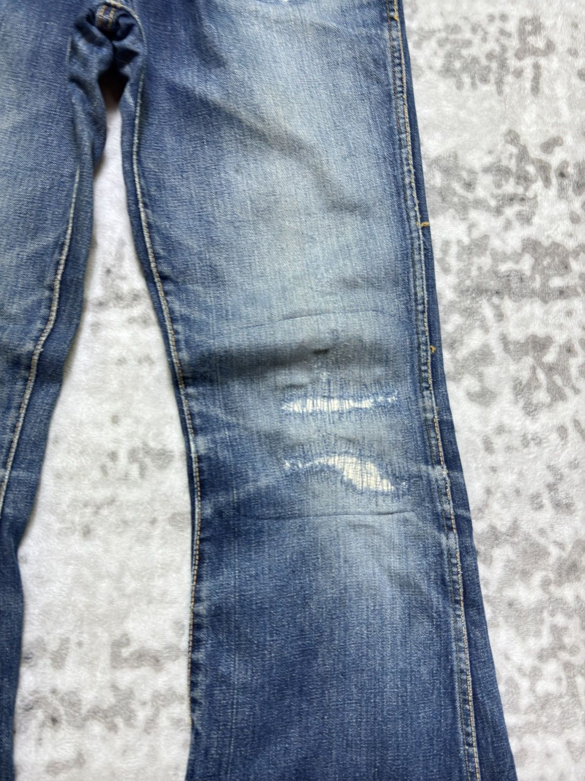 Big John Vintage Big John Distressed Talon Zip Release Hem Boot Cut Size US 30 / EU 46 - 6 Thumbnail