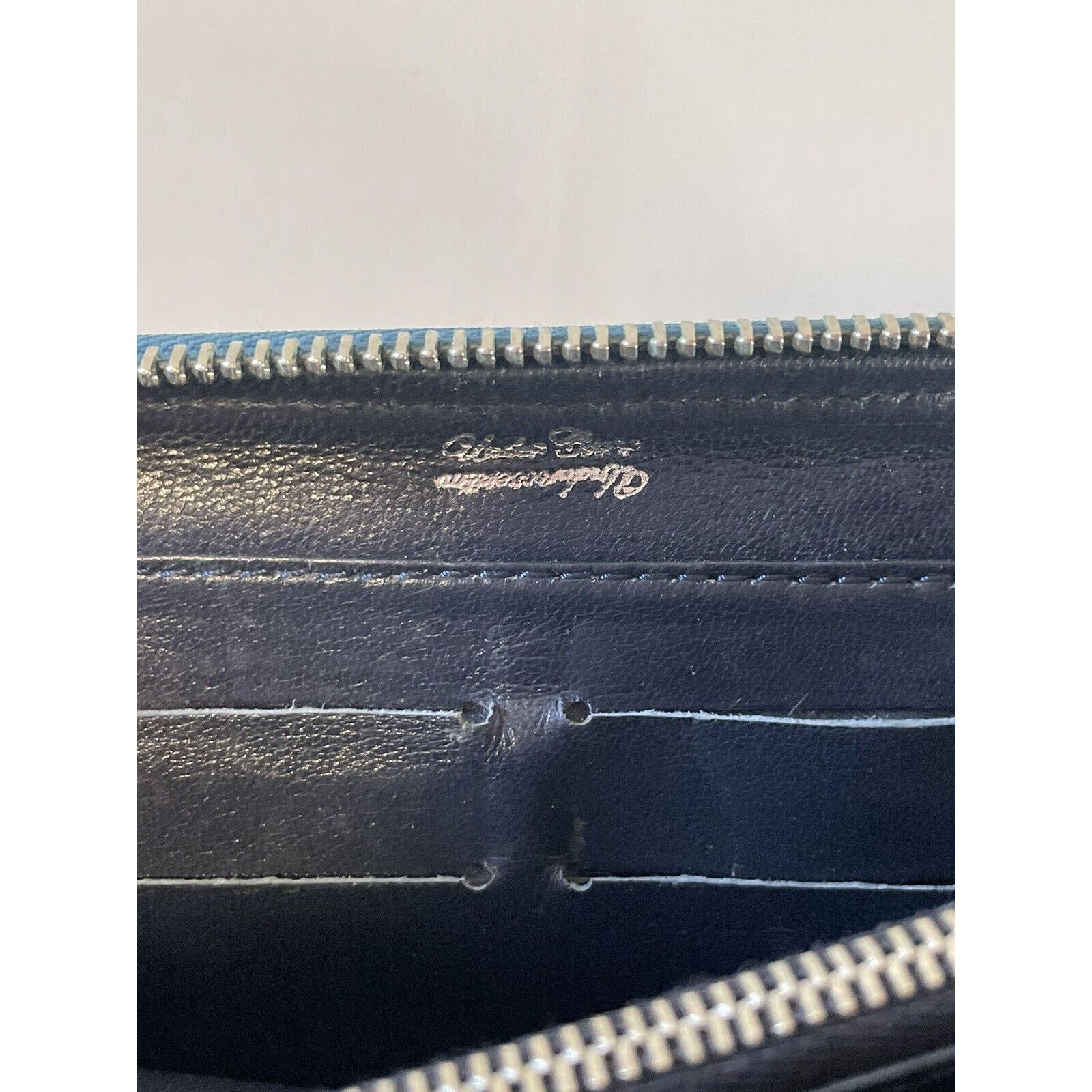 Undercover SS16 Undercover Evil Clown King Print Leather Zip Up Wallet Size ONE SIZE - 5 Thumbnail