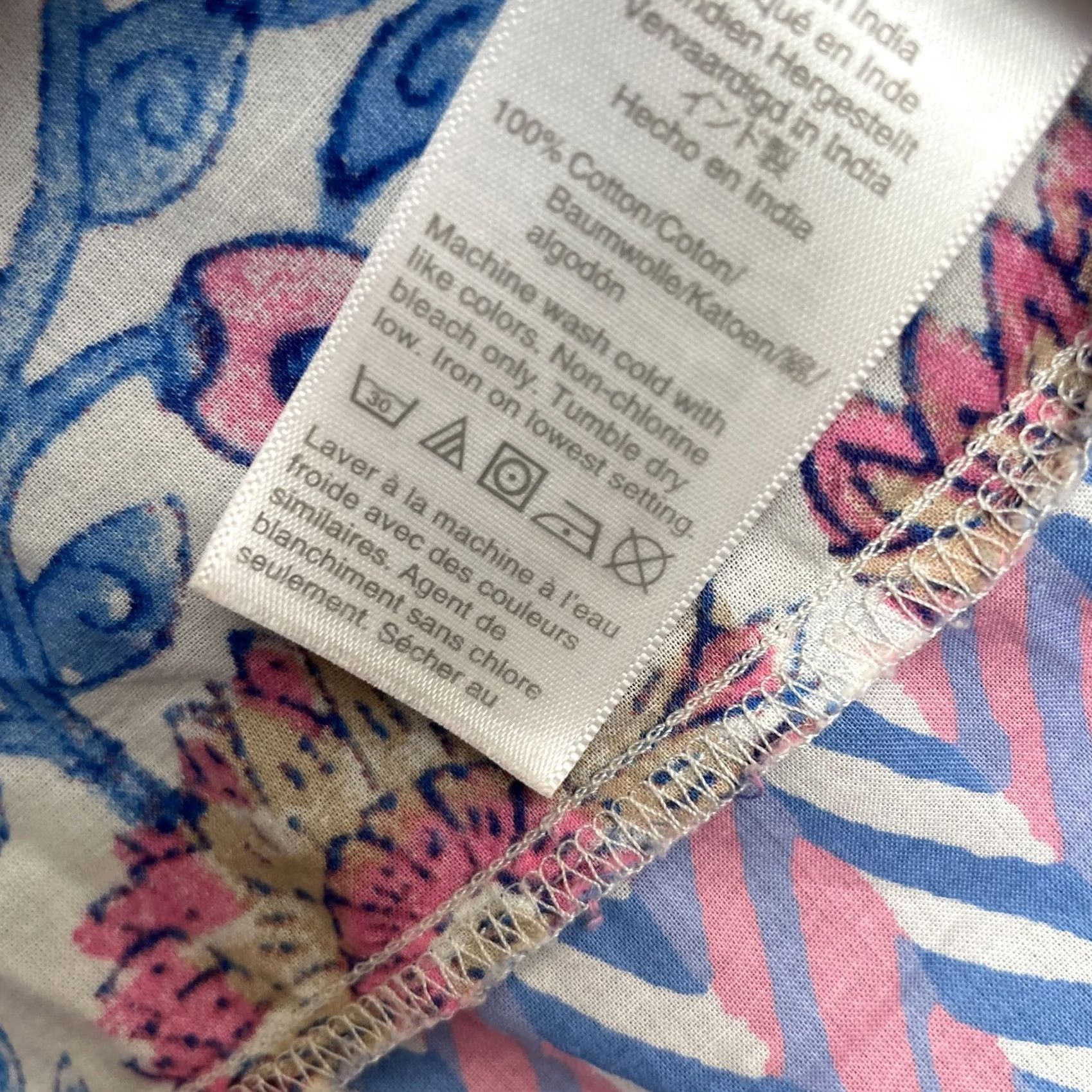 J.Crew J.CREW Button-Up Top Womens Small White Floral Cotton Collared Shirt Light Boho Shirt Ladies Color White Casual Party/Cocktail Spring Summer あり Size S / US 4 / IT 40 - 4 Thumbnail