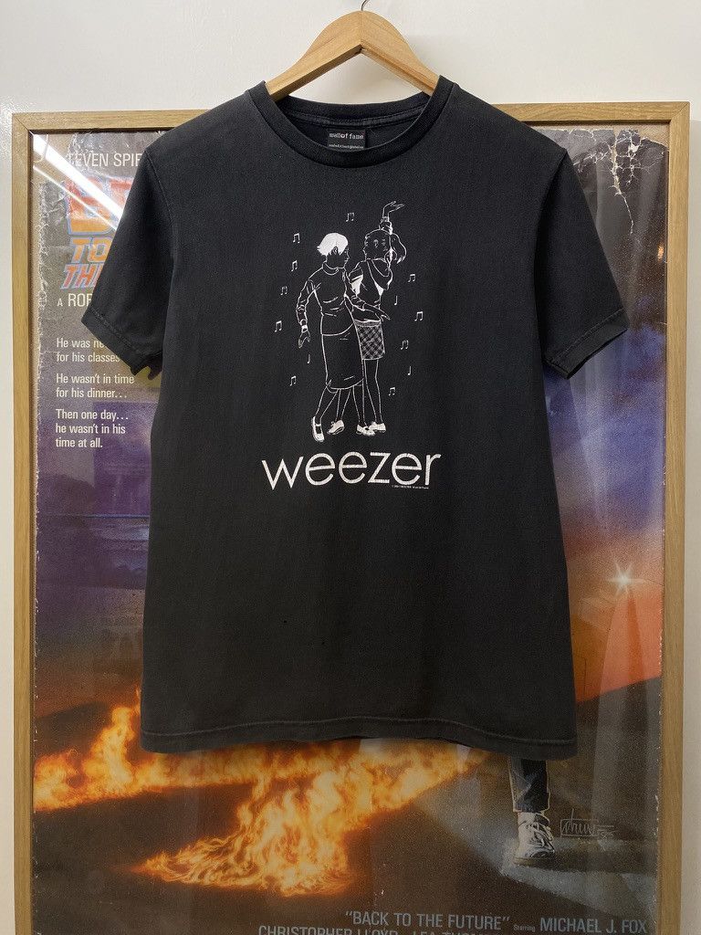 Band Tees 2001 Vintage Weezer Adrian Tomine Graphic Band Tee Size US S / EU 44-46 / 1 - 1 Thumbnail