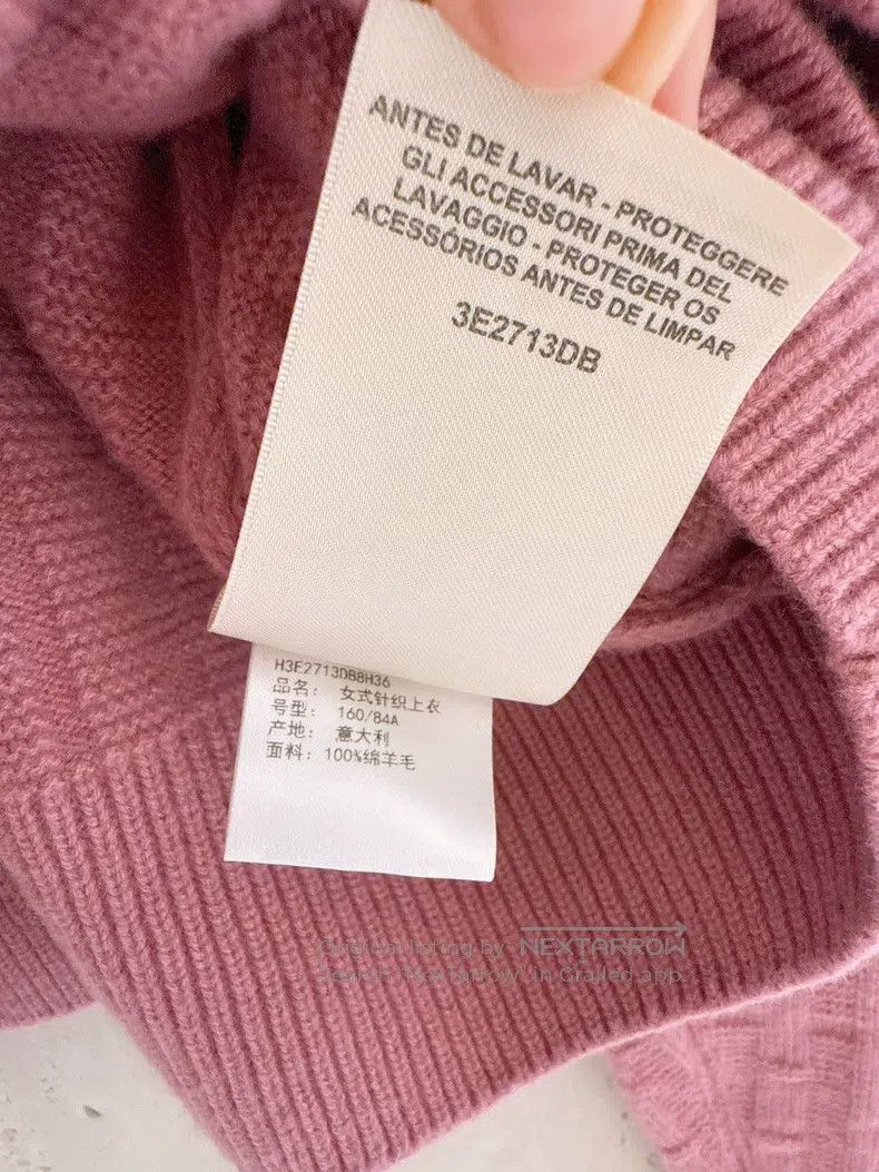 Hermes Hermes Fuchsia Sheep Wool Knit Cardigan Size XS / US 0-2 / IT 36-38 - 9 Thumbnail