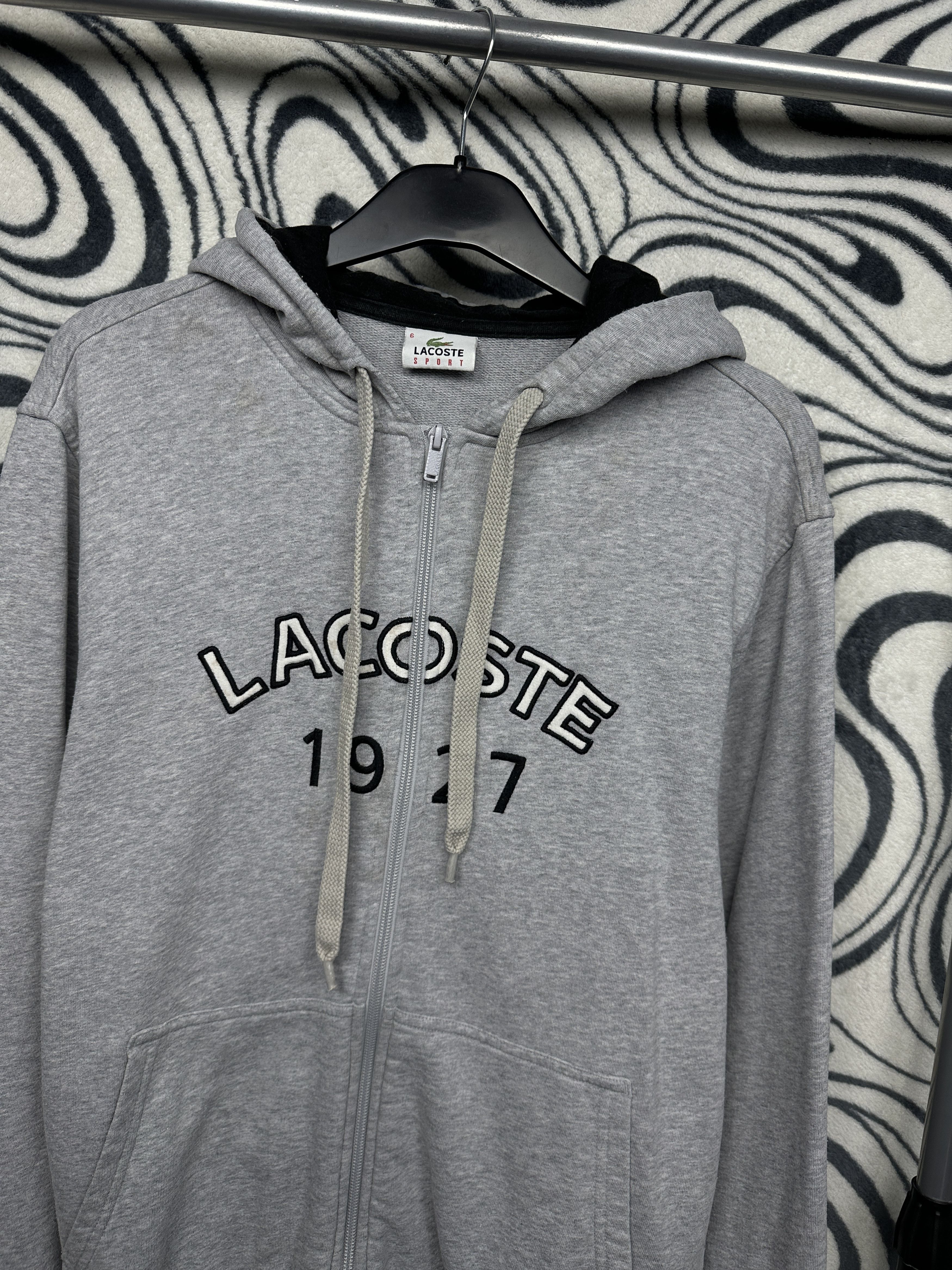 Lacoste Lacoste Mens Full Zip Hoodie Size US XL / EU 56 / 4 - 2 Thumbnail