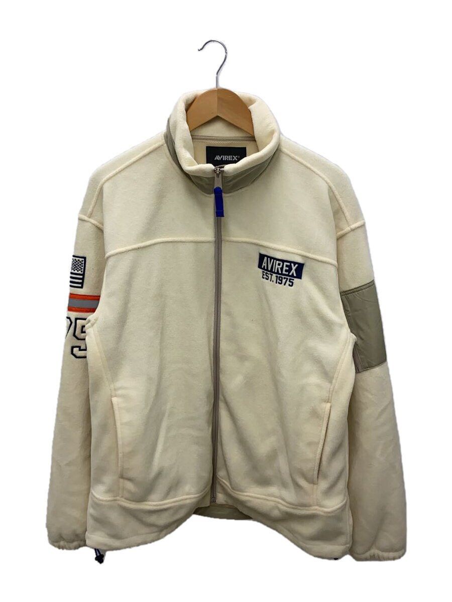 Avirex Avirex Print Polyester Fleece Jacket Beige Size US XL / EU 56 / 4 - 1 Thumbnail