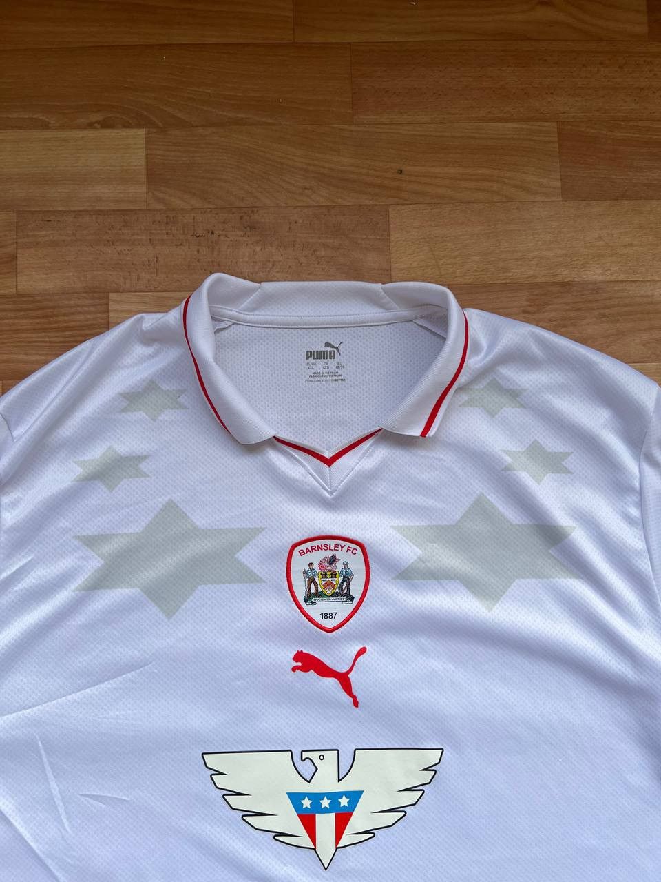 Puma 2023 BARNSLEY FC #71 NEIL AWAY SOCCER JERSEY FOOTBALL SHIRT Size US XXL / EU 58 / 5 - 9 Thumbnail