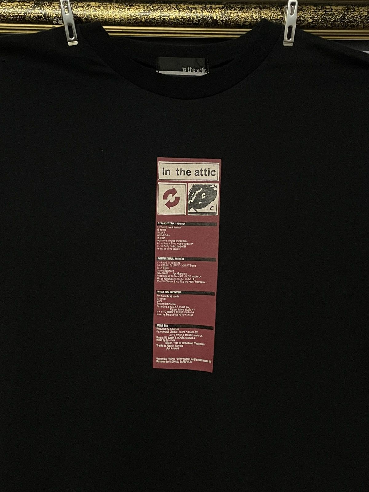 In The Attic Vintage 1990s Japan Designer In The Attic Propaganda Tshirt Size US S / EU 44-46 / 1 - 3 Thumbnail