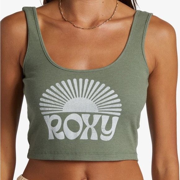 Designer New Roxy Rise And Shine Dive In Tank Top Sz Medium M Size M / US 6-8 / IT 42-44 - 1 Thumbnail