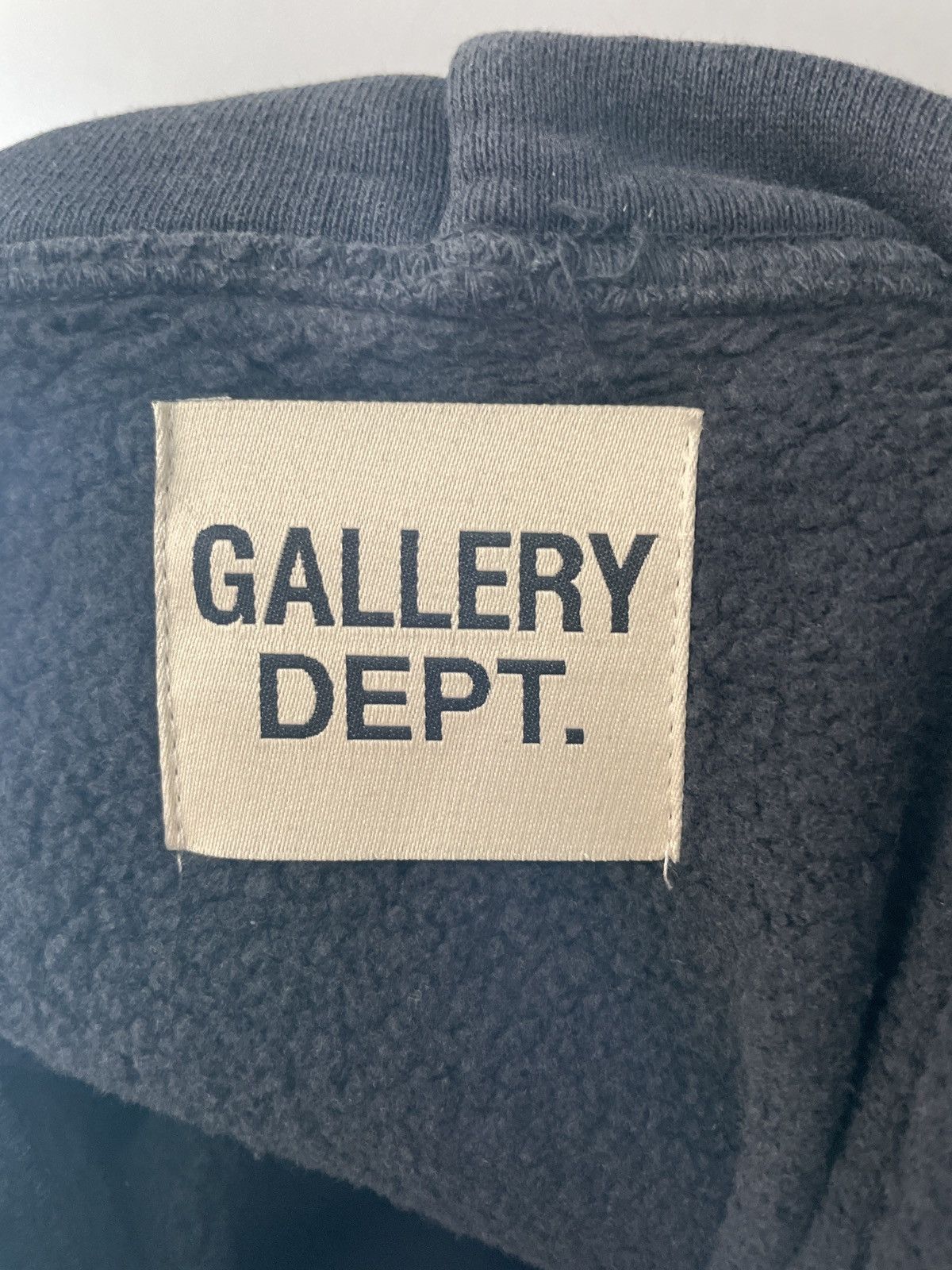 Gallery Dept. Gallery Dept. Sun Faded Black Hooded Sweatshirt S Size US S / EU 44-46 / 1 - 4 Thumbnail