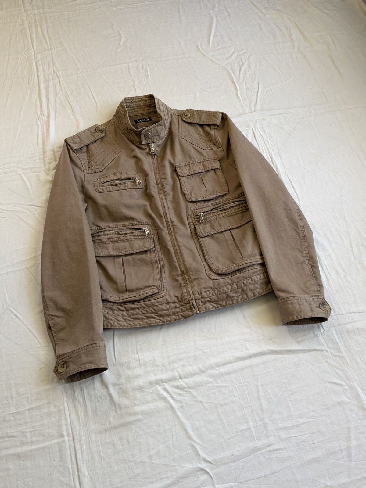 Dolce & Gabbana Dolce & Gabbana D&G early2000s utility cargo bomber jacket Size US XL / EU 56 / 4 - 2 Thumbnail