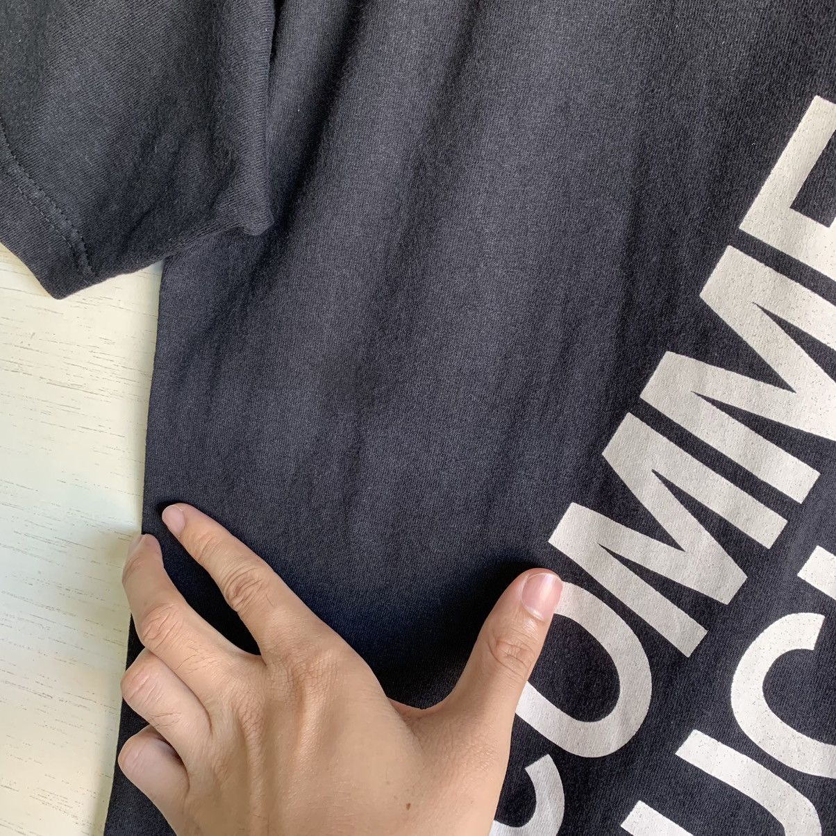 Comme Des Fuck Down The Cut COMME des FUCKDOWN Tee Uneven Faded Size US M / EU 48-50 / 2 - 15 Thumbnail