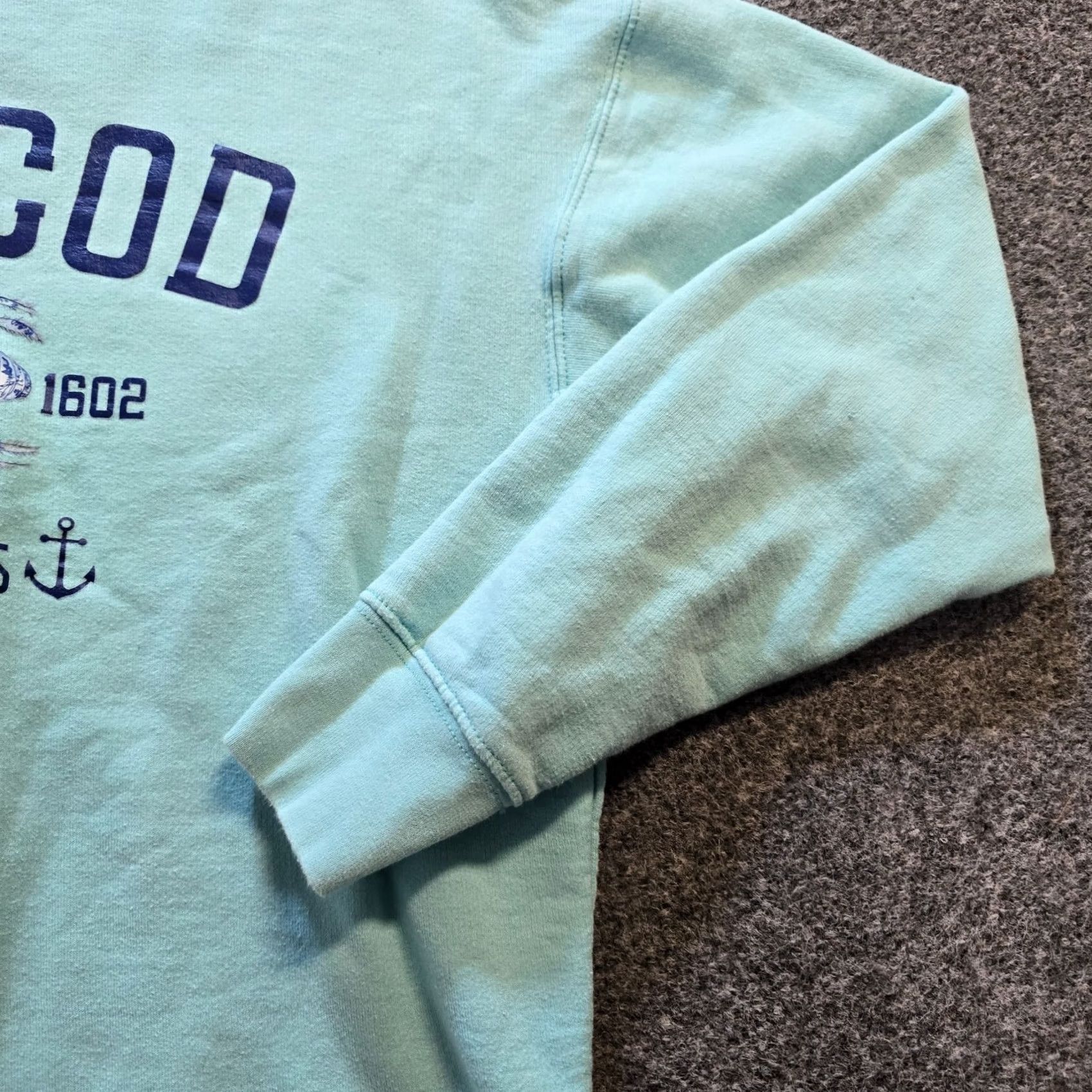 Tultex Tultex Cape Cod Sweatshirt Womens Small Blue Lobster Crew Neck Massachusetts Casual Size S / US 4 / IT 40 - 3 Thumbnail