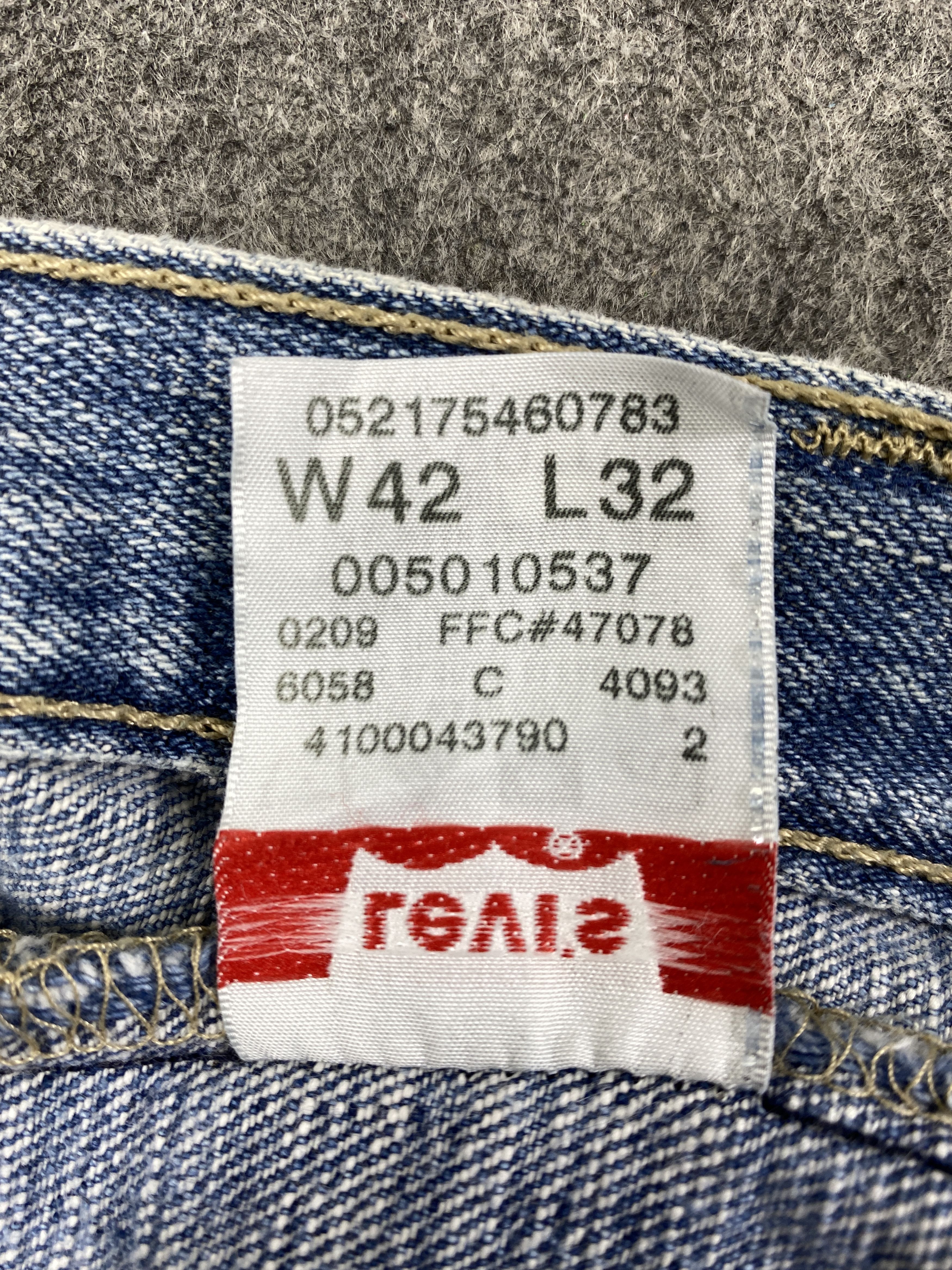 Levi's Blue Wash Vintage Levi's 501 Jeans 42x32.5 Denim -JN1567 Size US 42 / EU 58 - 9 Thumbnail