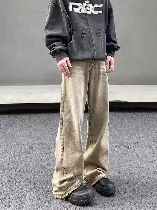 Japanese Brand Flared Baggy Opium Flared Jeans Size US 32 / EU 48 - 2 Thumbnail