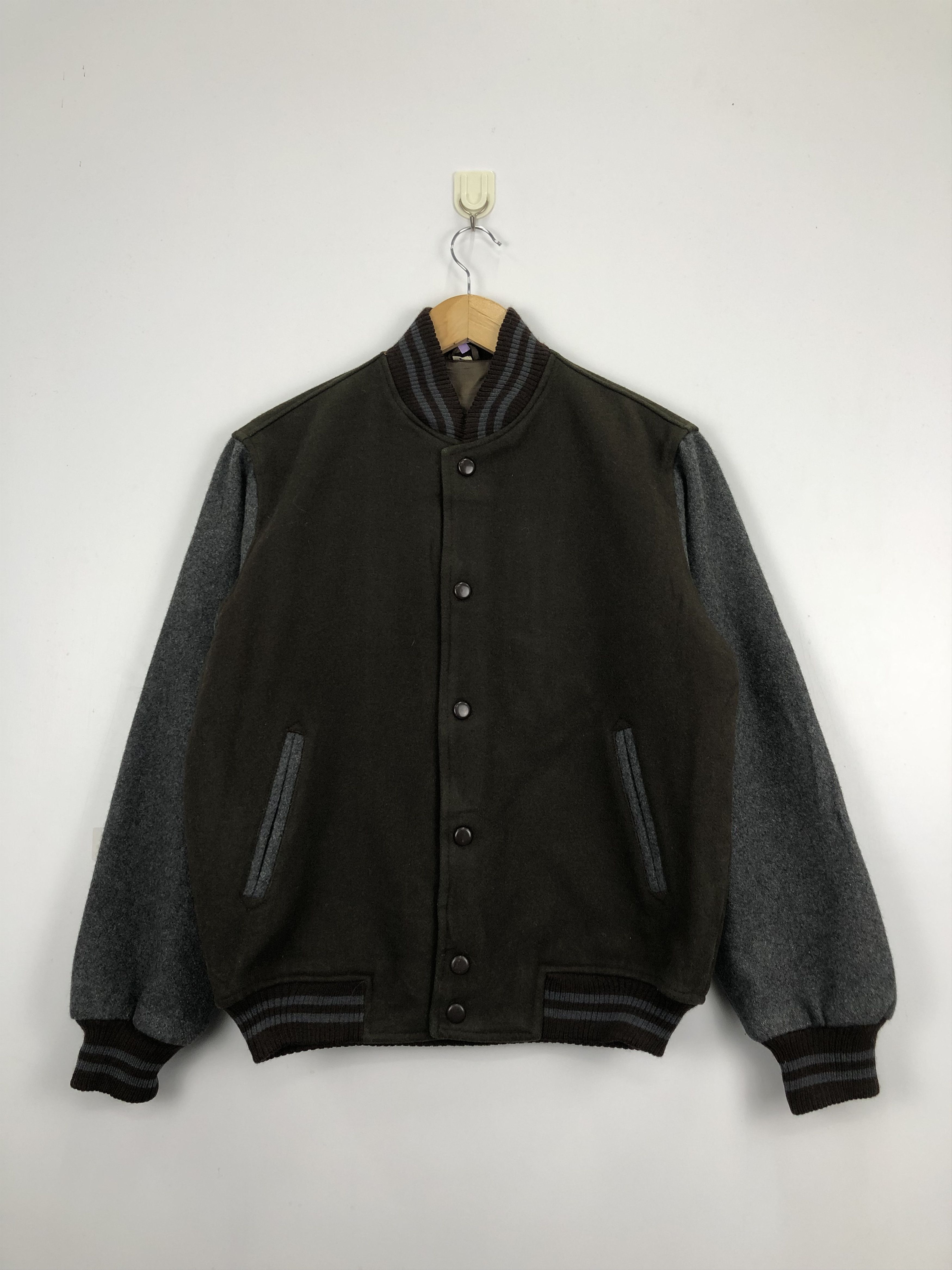Vintage Japanese Brand Wool Varsity Jacket V0294