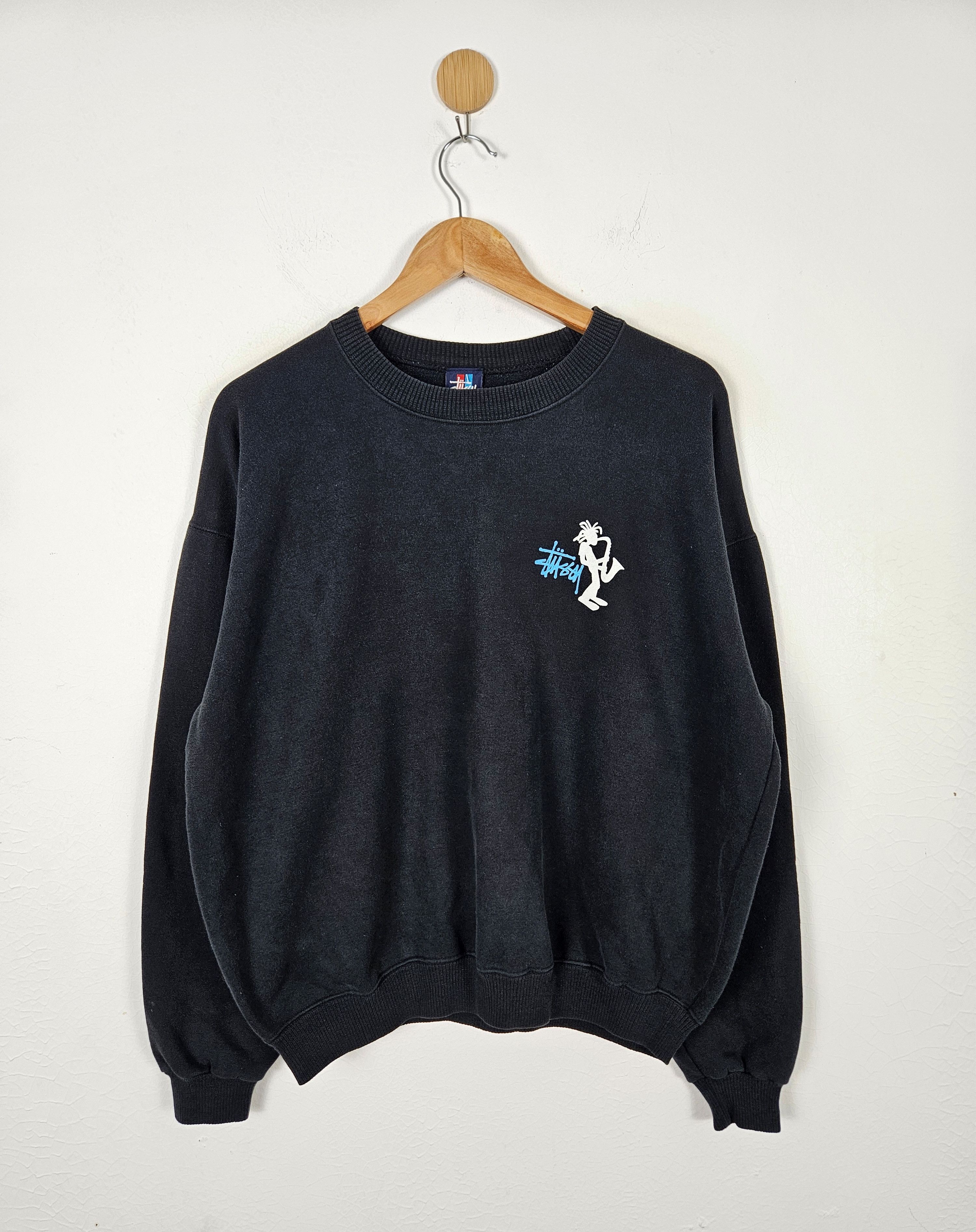 Stussy Vintage Stussy Stickman Rasta Trumpet Shirt Size US L / EU 52-54 / 3 - 2 Thumbnail