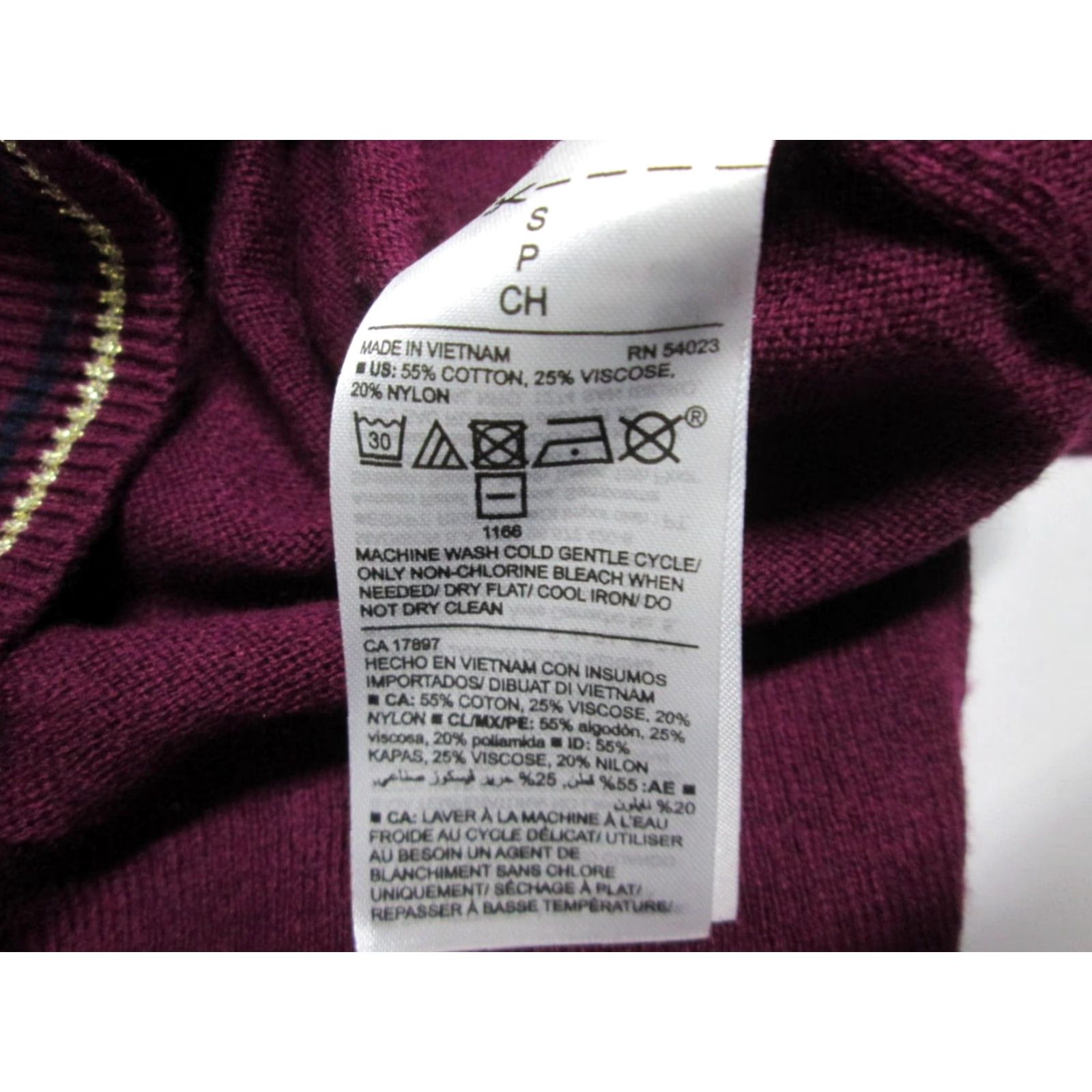 Old Navy Old Navy Womens Sweater Purple Crew Neck Long Sleeve Pullover S Casual NWT Size S / US 4 / IT 40 - 6 Thumbnail