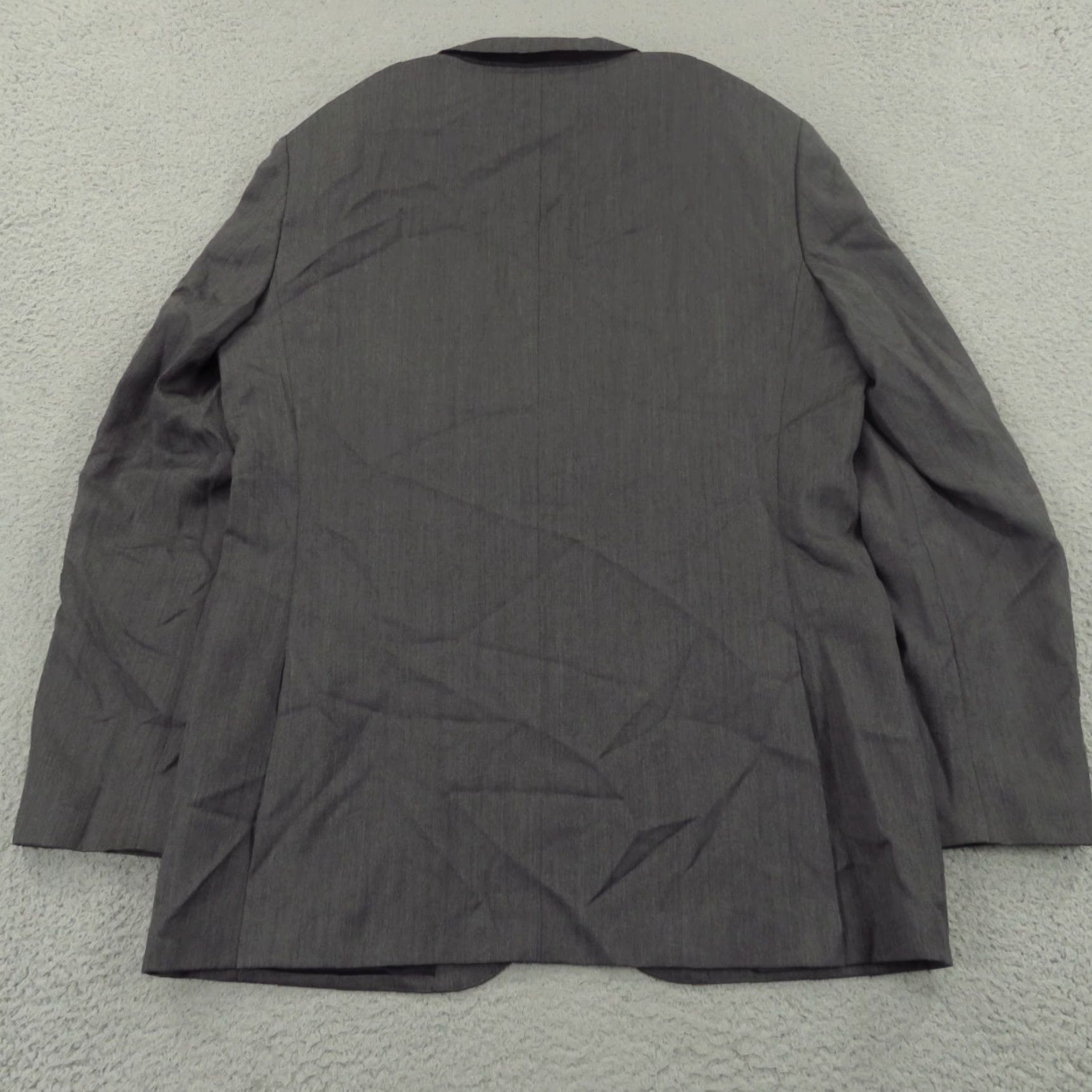 J.Crew J. Crew Jacket Men 42L Ludlow Charcoal Herringbone Italian Wool Blazer Sport Coat Size 42R - 6 Thumbnail