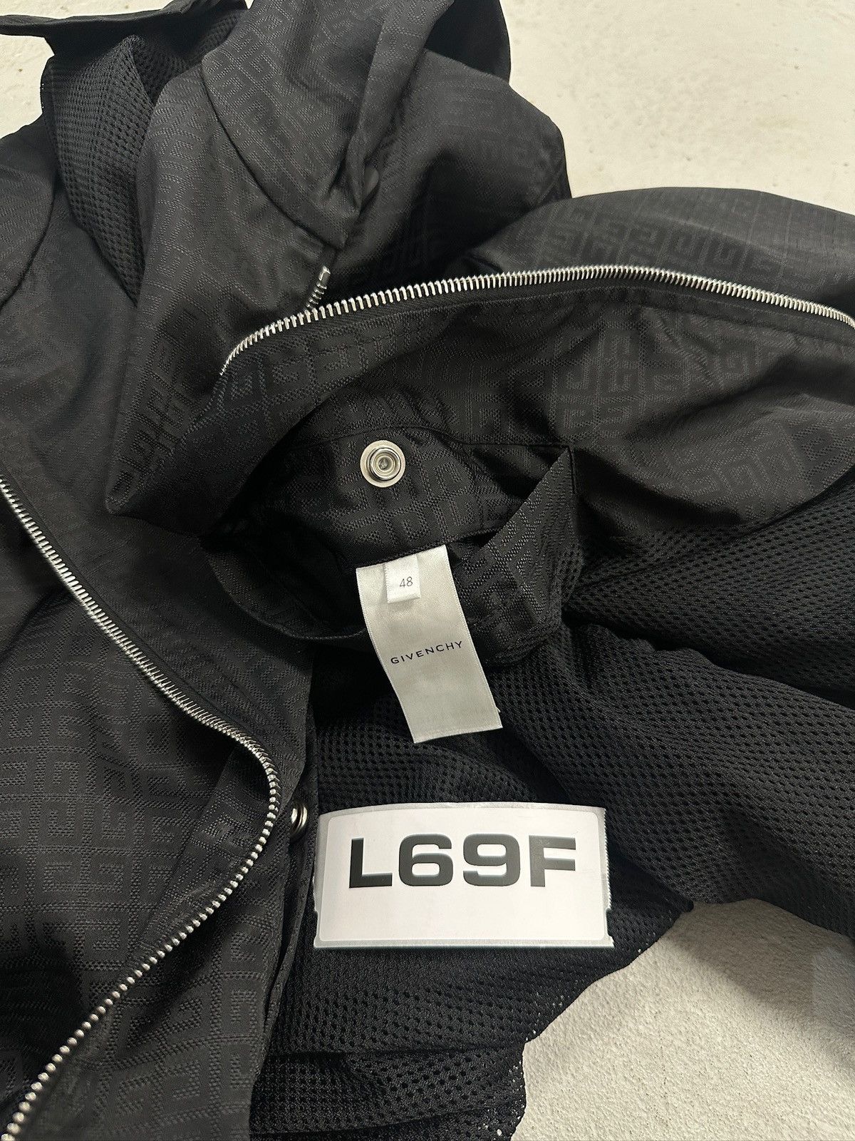 Givenchy Givenchy GG Monogram Windbreaker Jacket Black Size US M / EU 48-50 / 2 - 10 Thumbnail