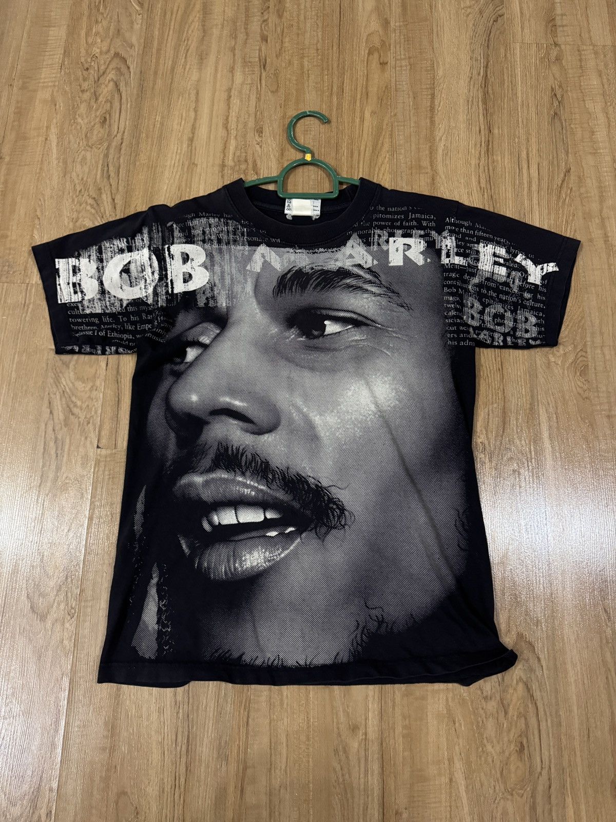 Band Tees × Bob Marley BOB MARLEY OVERPRINT Tshirt Size US M / EU 48-50 / 2 - 1 Thumbnail