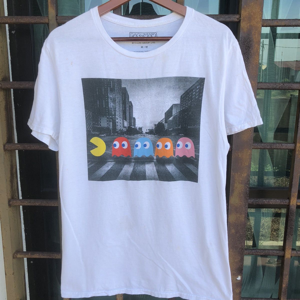 Anime × The Game Pac Man Parody Walk In Juction Shirt Size US S / EU 44-46 / 1 - 1 Thumbnail