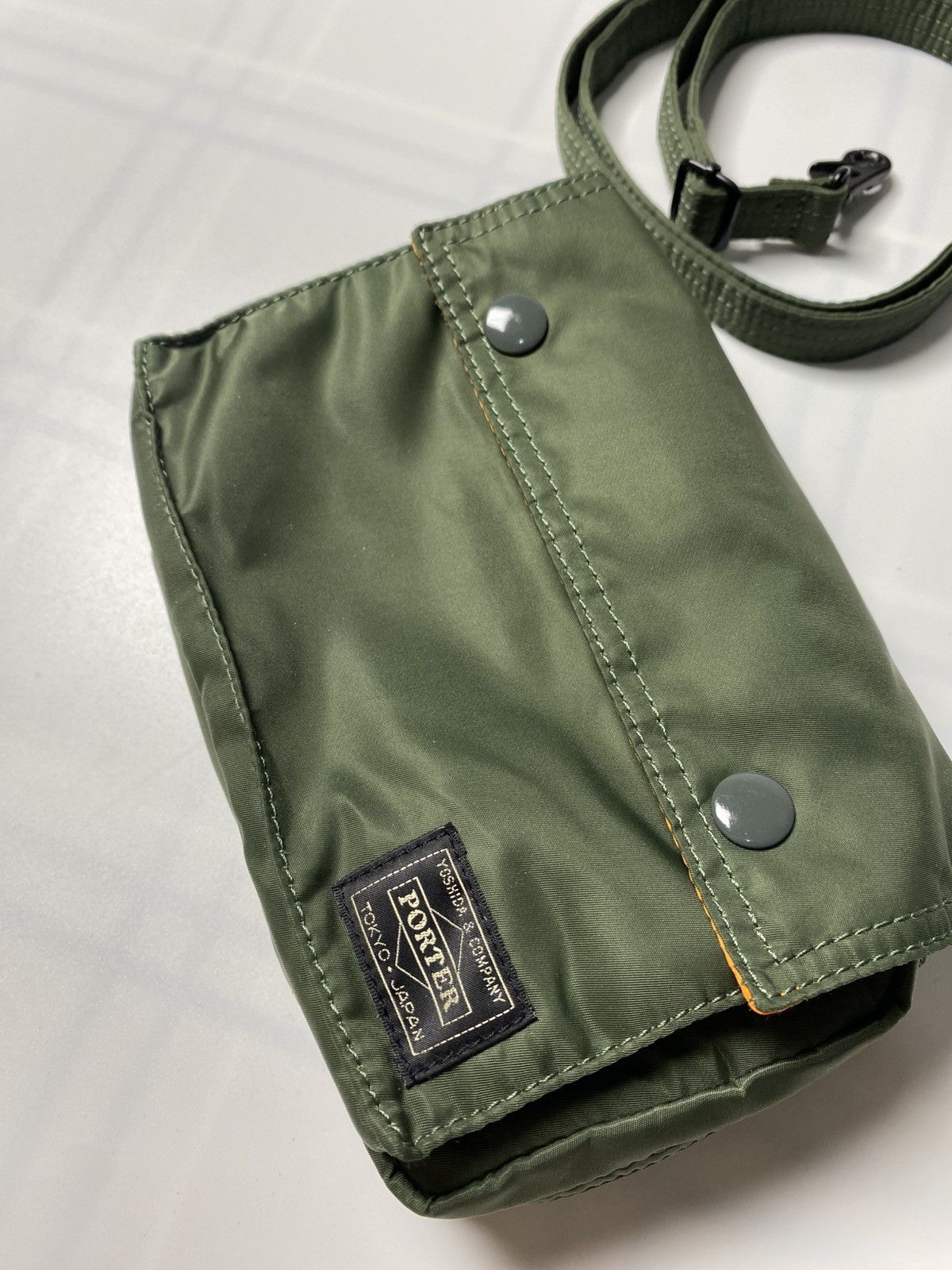 Porter PORTER TANKER SHOULDER BAG SAGE GREEN Size ONE SIZE - 7 Thumbnail