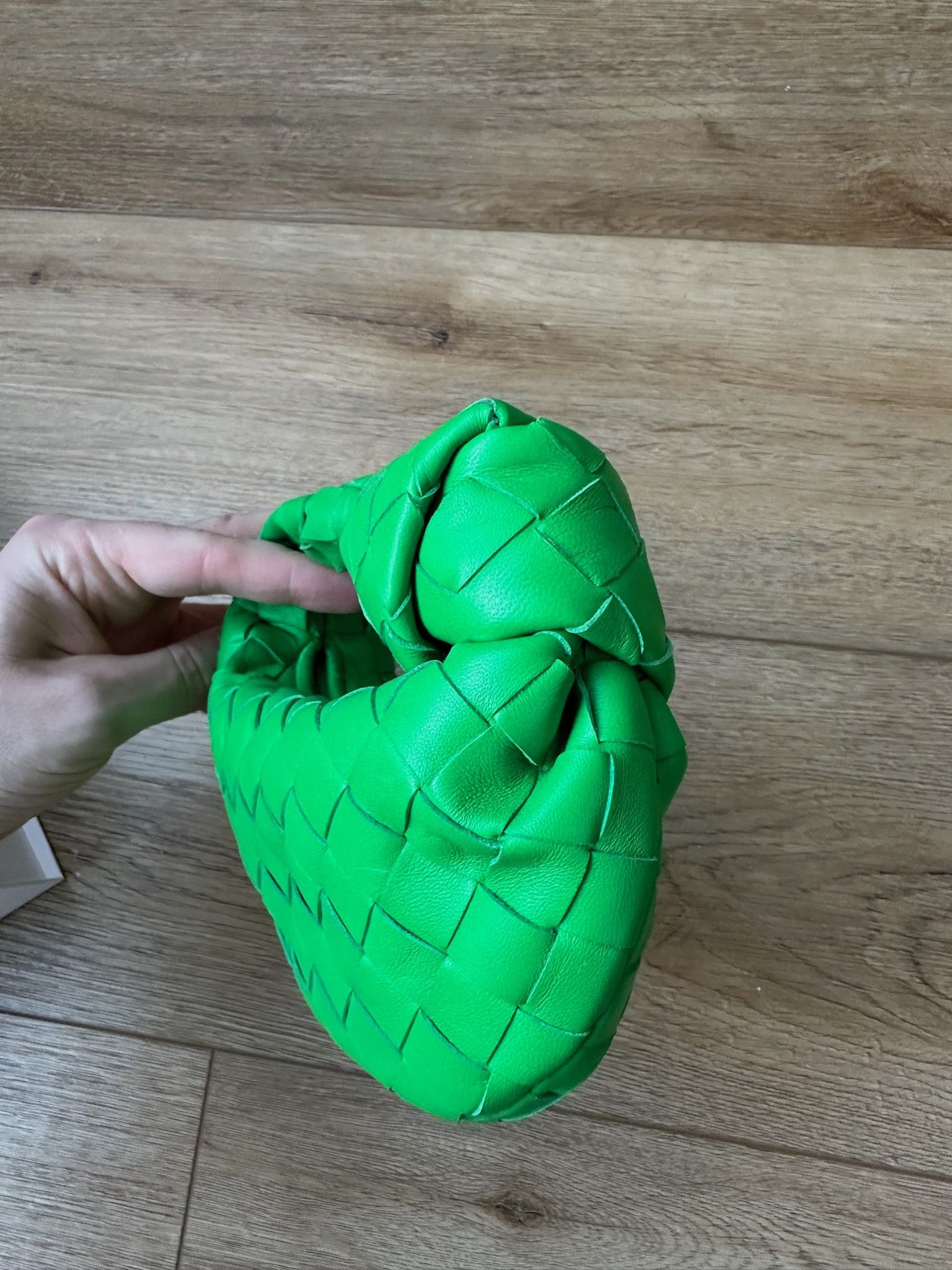 Bottega Veneta 🔥[SALE]🔥 Bottega Veneta Mini Jodie Parakeet Woven Hobo Bag Size ONE SIZE - 8 Thumbnail