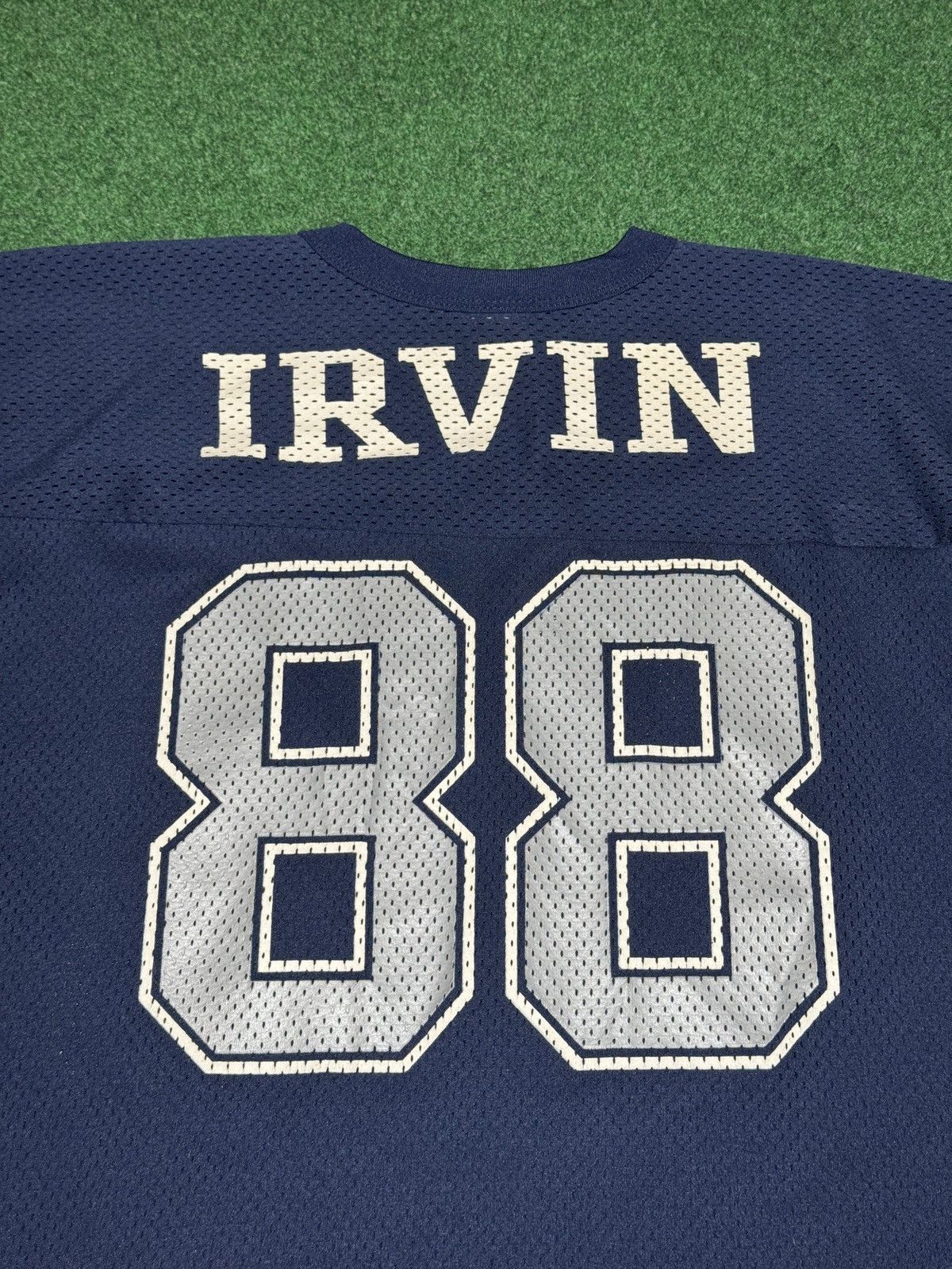 Logo 7 Vintage 90s Michael Irvin Dallas Cowboys Retro #88 Jersey Size US L / EU 52-54 / 3 - 3 Thumbnail