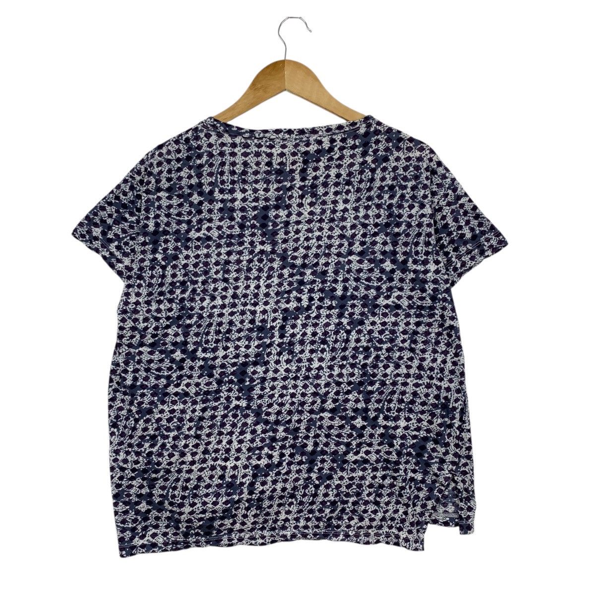 Yohji Yamamoto YOHJI YAMAMOTO YS For Living Abstract Overprint Japan Tshirt Size M / US 6-8 / IT 42-44 - 3 Thumbnail