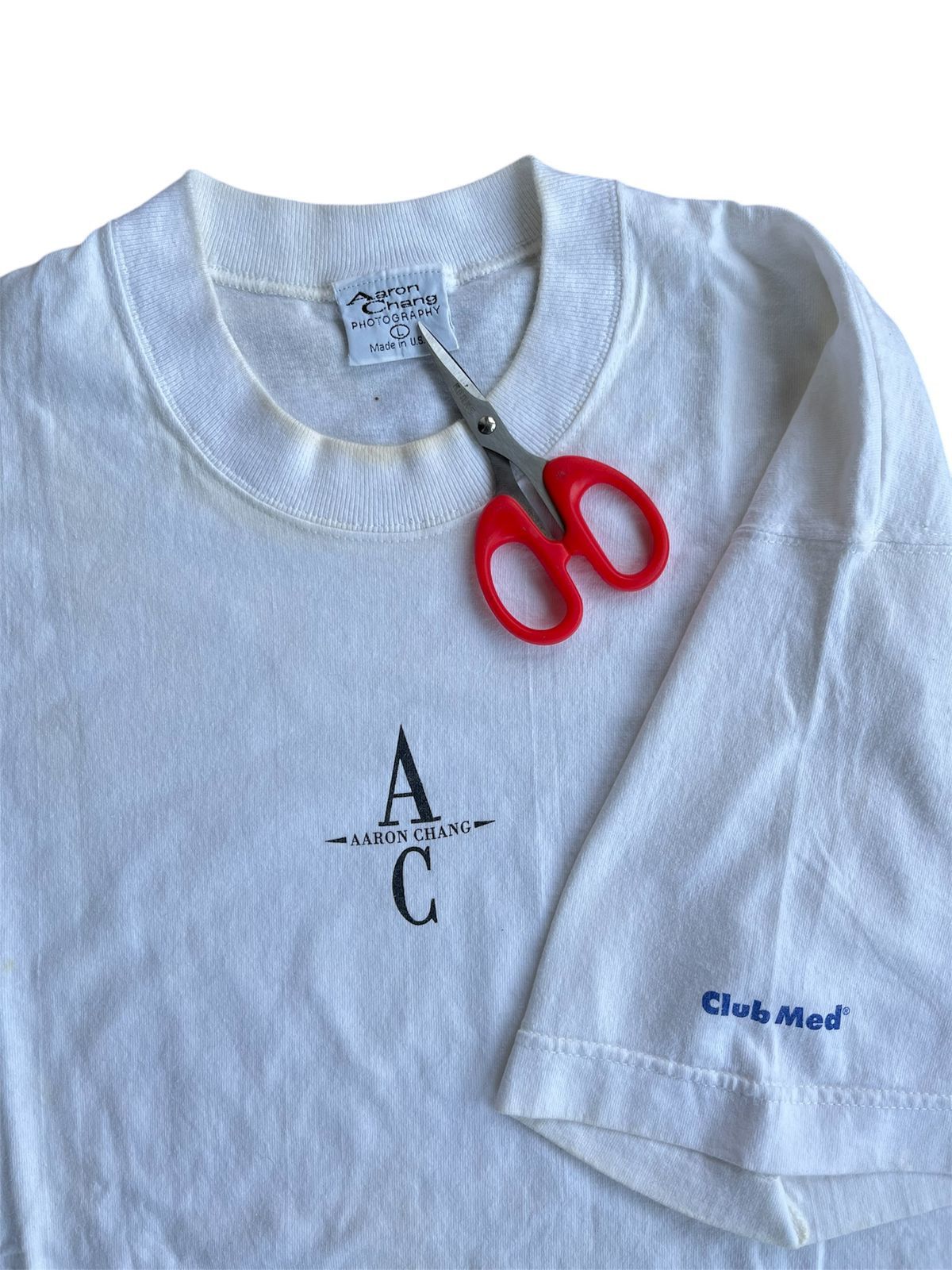 Vintage 90s Aaron Chang Photographer Surf Tshirt Size US L / EU 52-54 / 3 - 3 Thumbnail