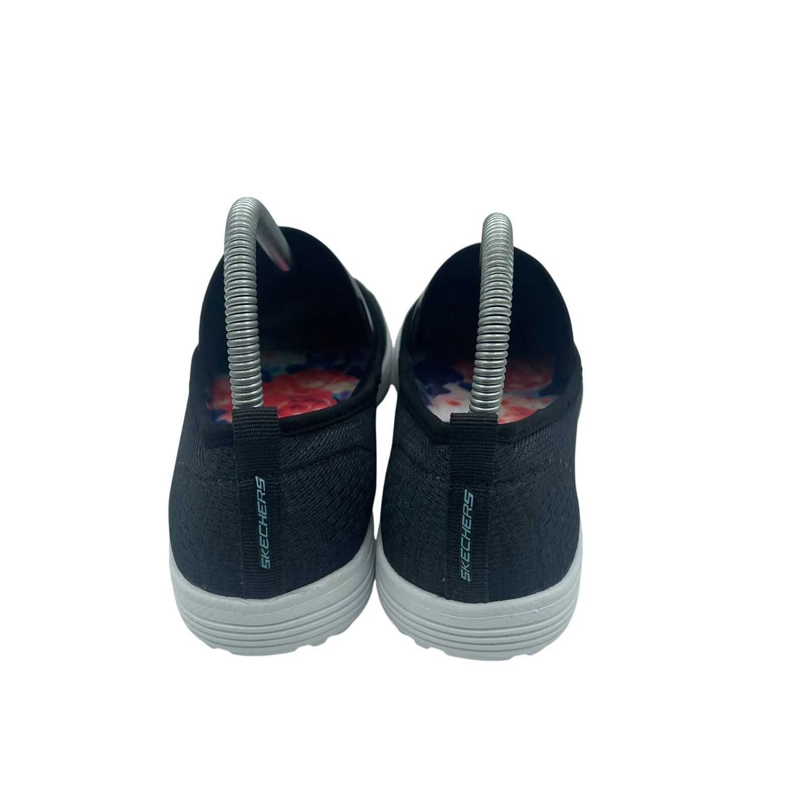 SKECHERS Skechers Follow Me Flats Shoes Slip On Black White Women 7.5 Size US 7.5 / IT 37.5 - 4 Thumbnail