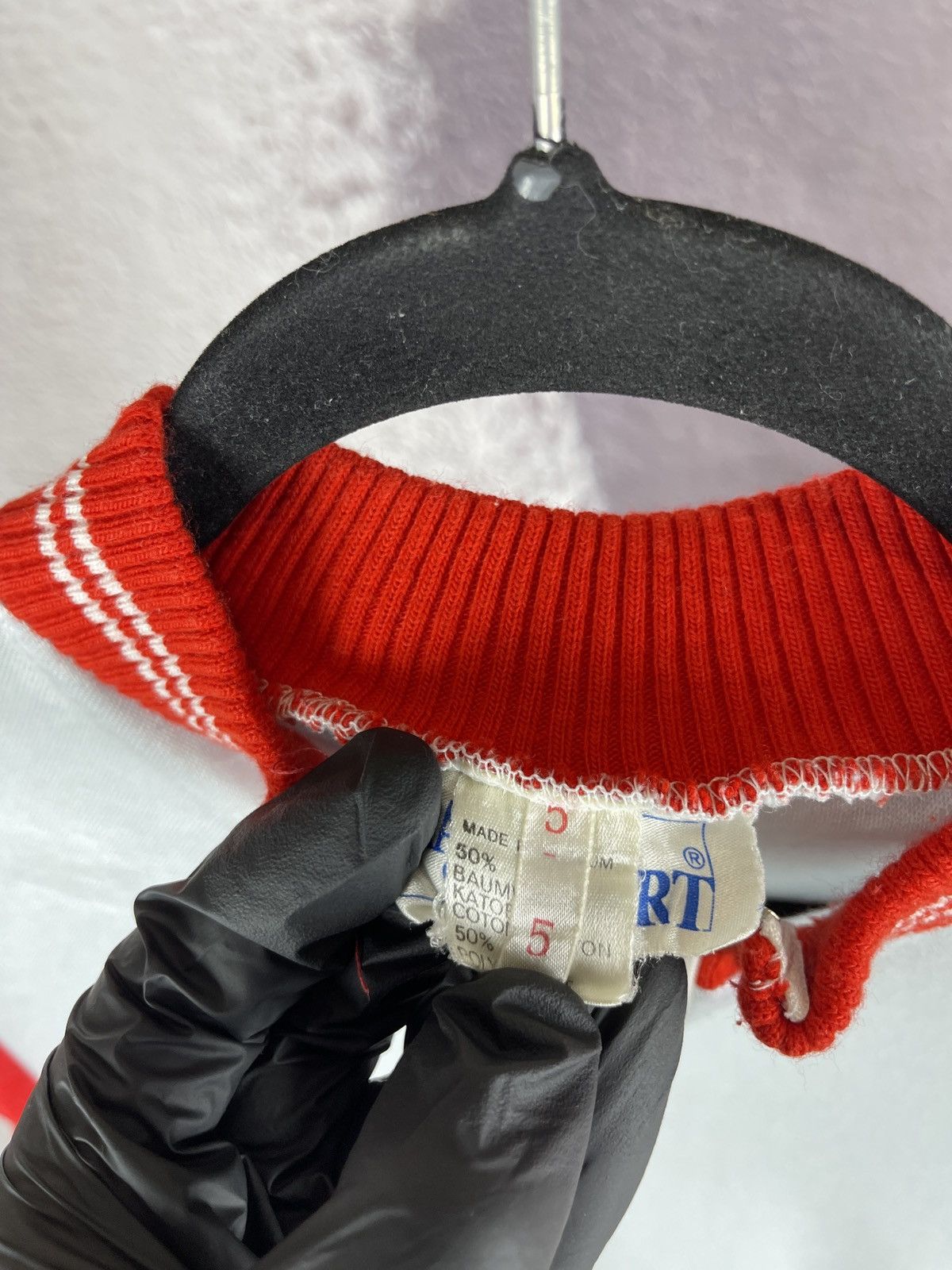 Vintage Radsport Fink vintage 70s 80s made in Belgium cycle jersey Size US L / EU 52-54 / 3 - 12 Thumbnail