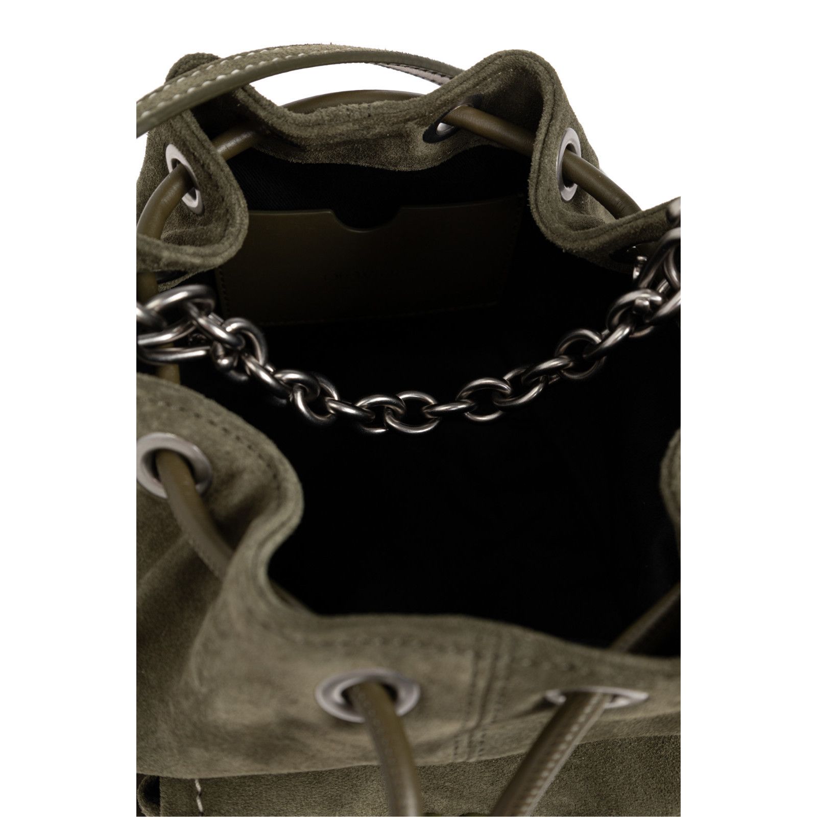 Off-White OFF WHITE DUMBO Green Suede Shoulder Bag New & Authentic Size ONE SIZE - 4 Thumbnail