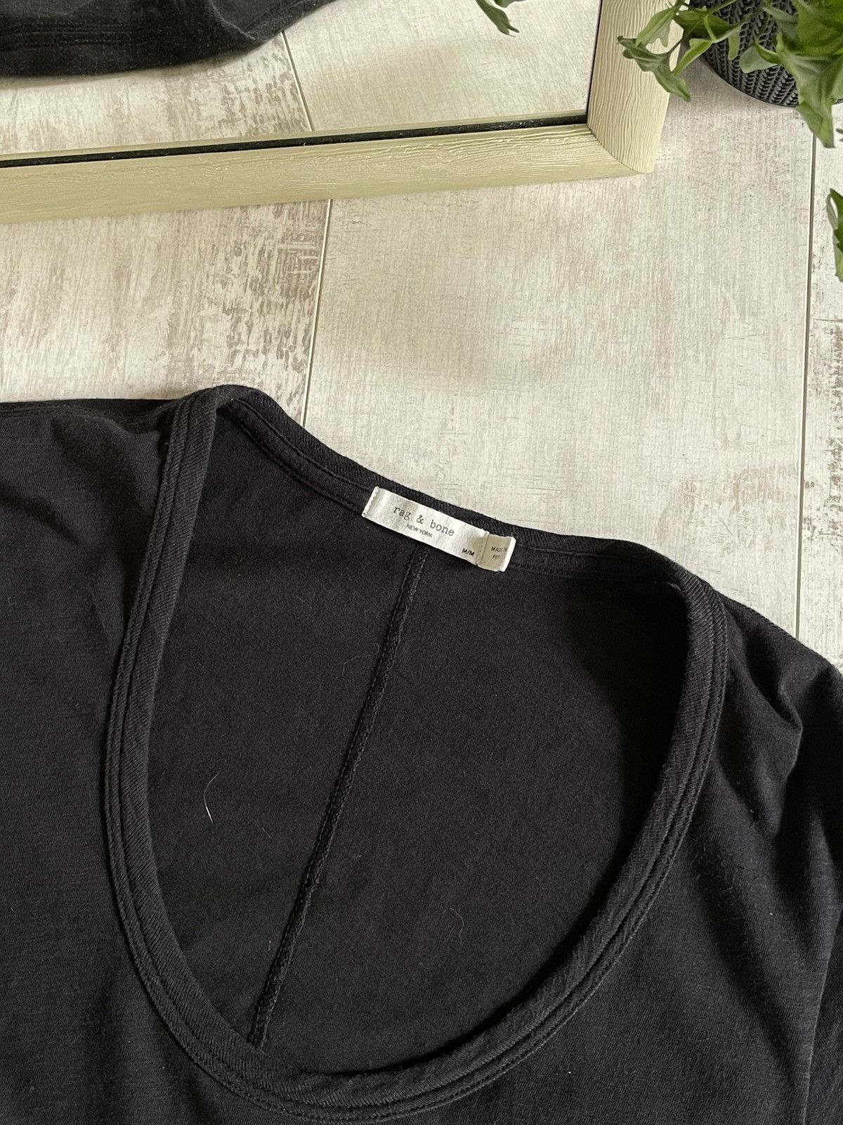 Rag & Bone Rag & Bone Black Archive T-Shirt Size M Size M / US 6-8 / IT 42-44 - 3 Thumbnail