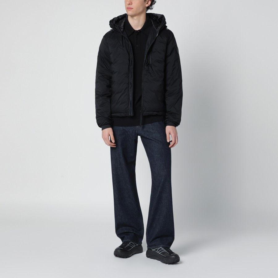Canada Goose o1d2blof0226 Label Hooded Jacket in Black Size US M / EU 48-50 / 2 - 2 Thumbnail