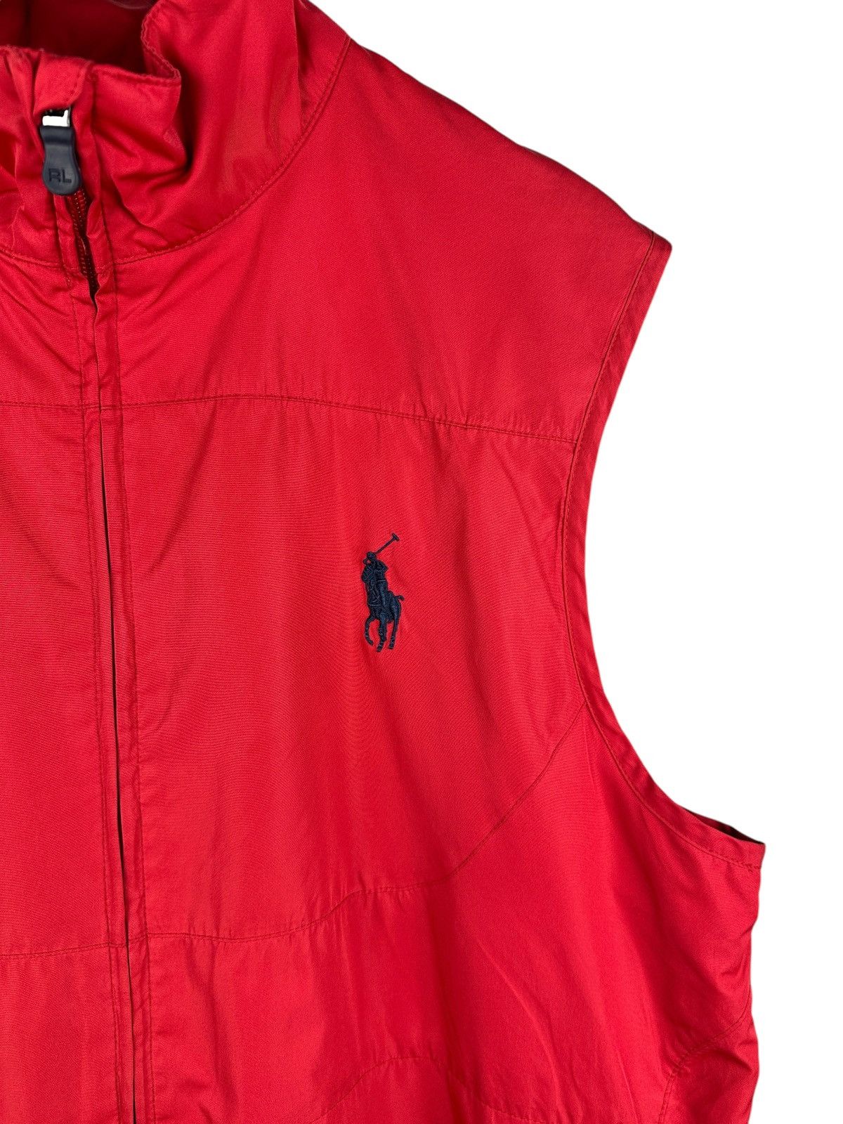 Polo Ralph Lauren × Ralph Lauren × Vintage Vintage Y2K Polo Golf Ralph Lauren Vest Gilet Red Size M Size US M / EU 48-50 / 2 - 3 Thumbnail