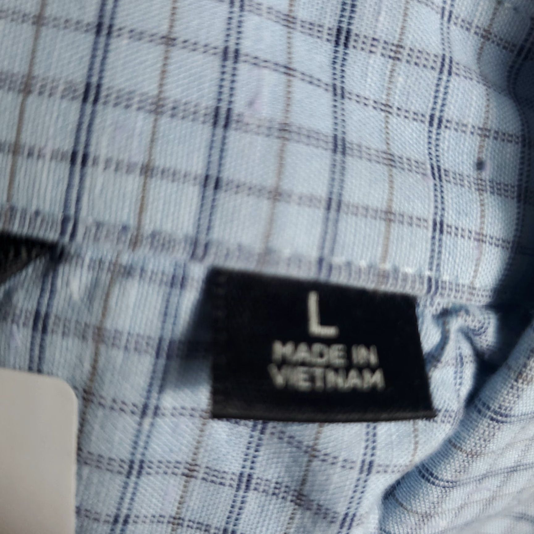 TravisMathew Travis Mathew Shirt Mens L Blue Plaid Button-Up Short Sleeve Casual Office Workwear Everyday Size US L / EU 52-54 / 3 - 7 Thumbnail