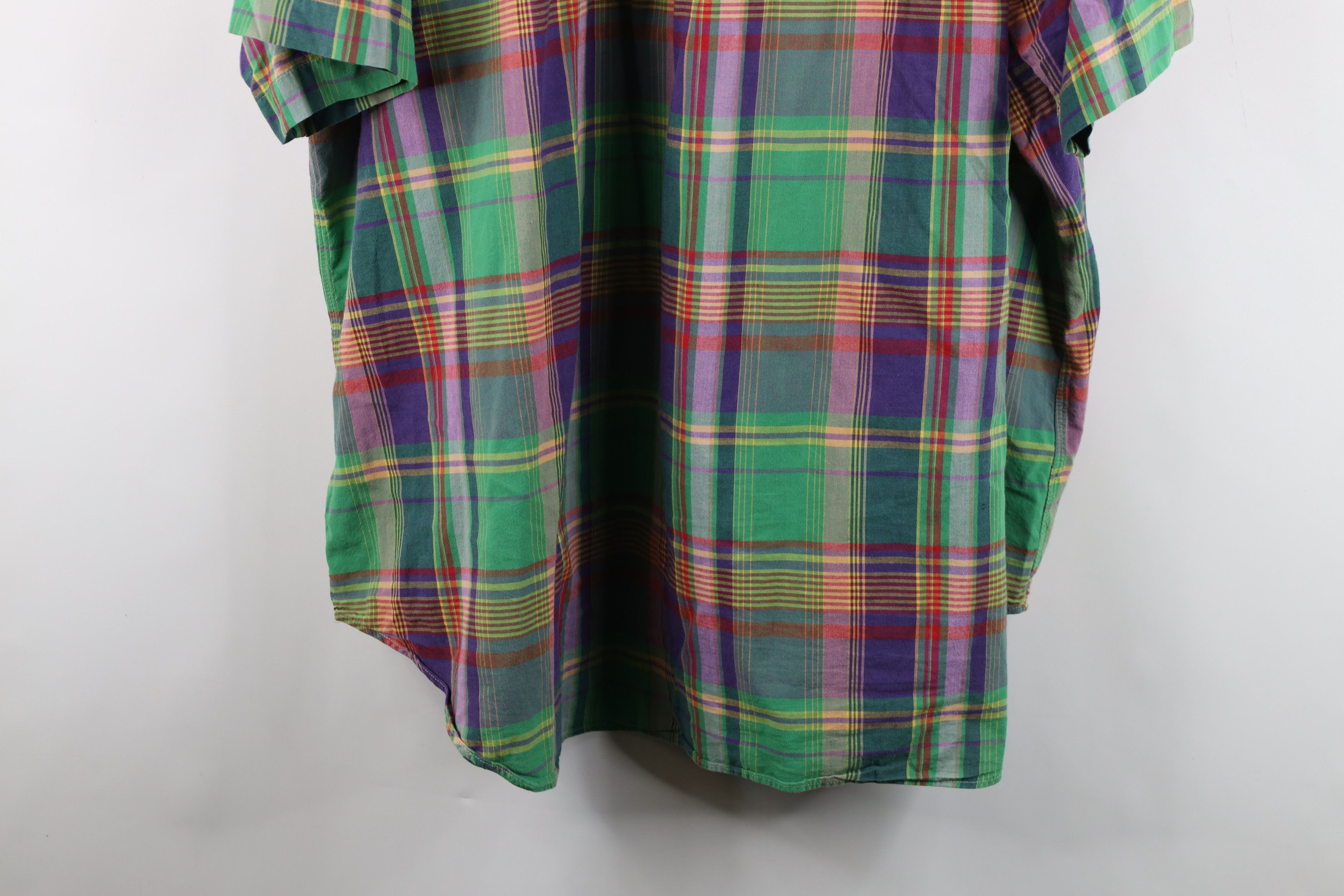 Ralph Lauren Vintage 90s Ralph Lauren India Madras Button Down Shirt Size US XXL / EU 58 / 5 - 13 Thumbnail