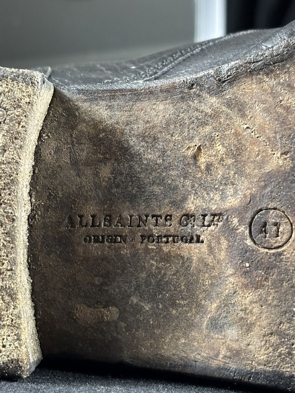 Allsaints × Vintage Allsaints Combat steel toe Boots Size US 11 / IT 41 - 8 Thumbnail