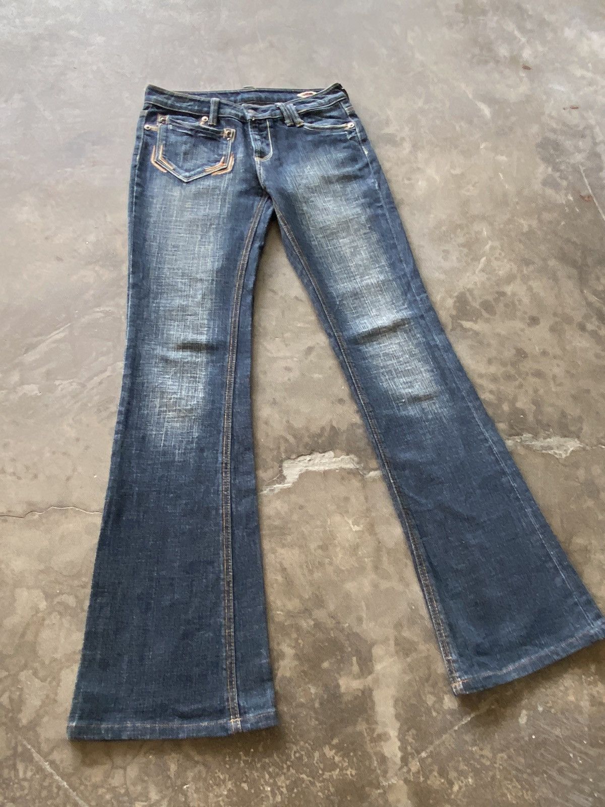 Hysteric Glamour × Japanese Brand Flare Jeans Japanese Camel Road Boot Cut Size 28" / US 6 / IT 42 - 8 Thumbnail