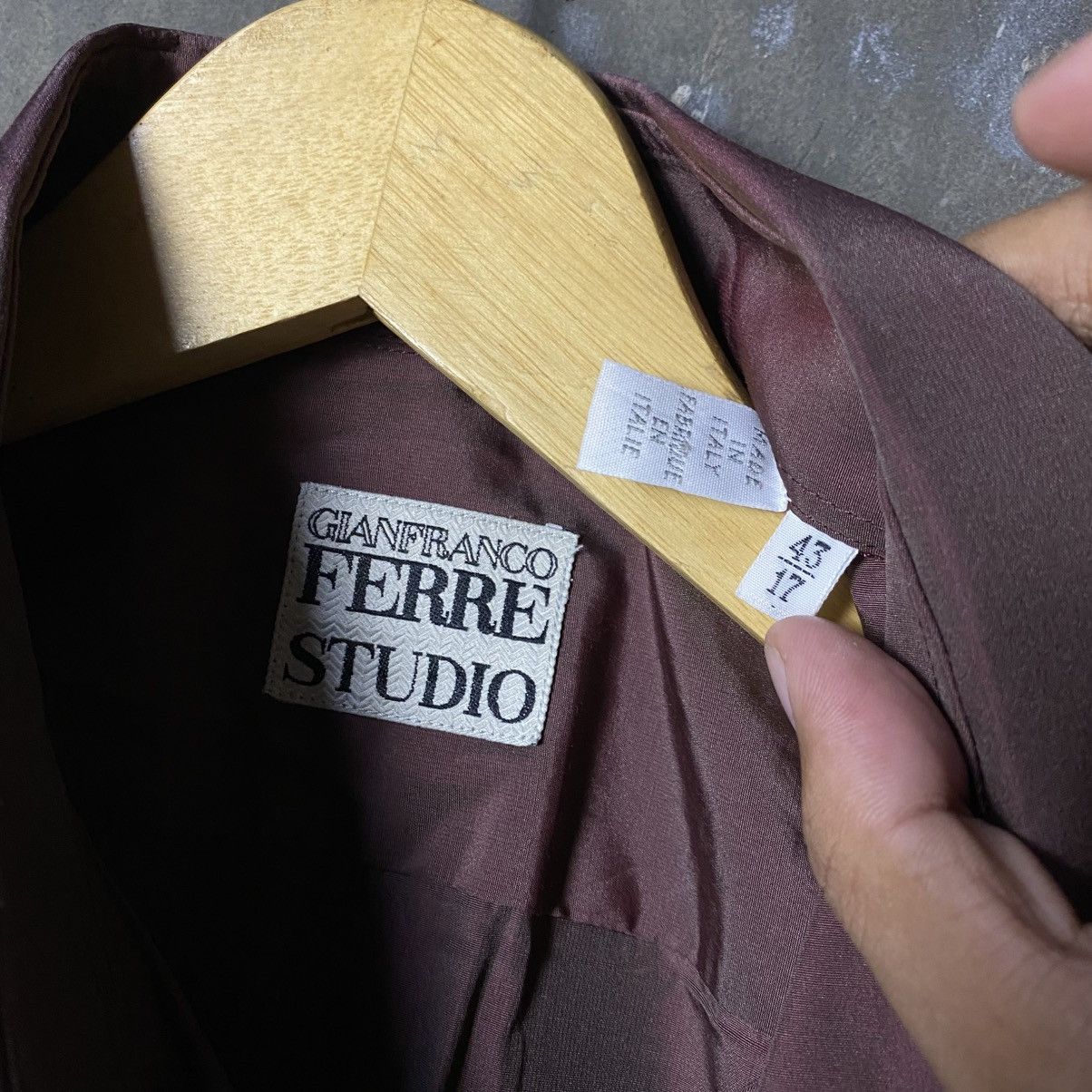 Designer × Gianfranco Ferre gianfranco ferre chameleon shirt Size US L / EU 52-54 / 3 - 5 Thumbnail