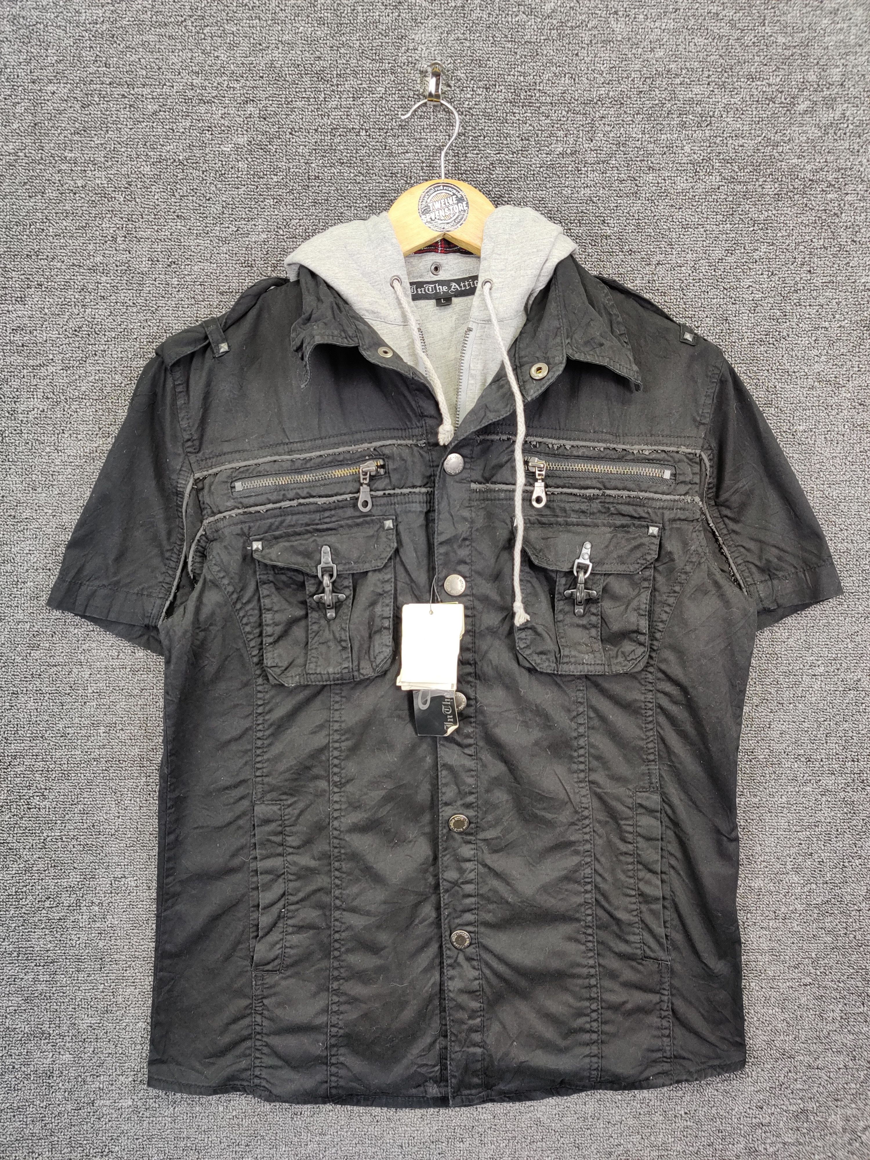 In The Attic Vintage In The Attic Double Layered Gothic Shirt Size US L / EU 52-54 / 3 - 1 Thumbnail