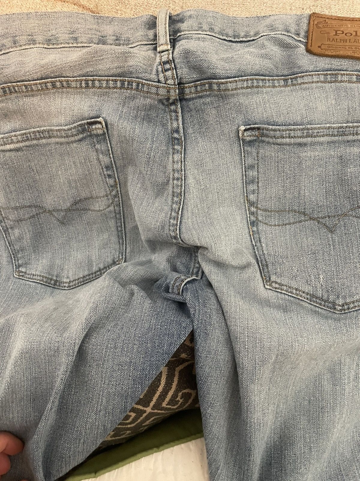 Polo Ralph Lauren 5 pocket washed denim Size US 35 - 5 Thumbnail