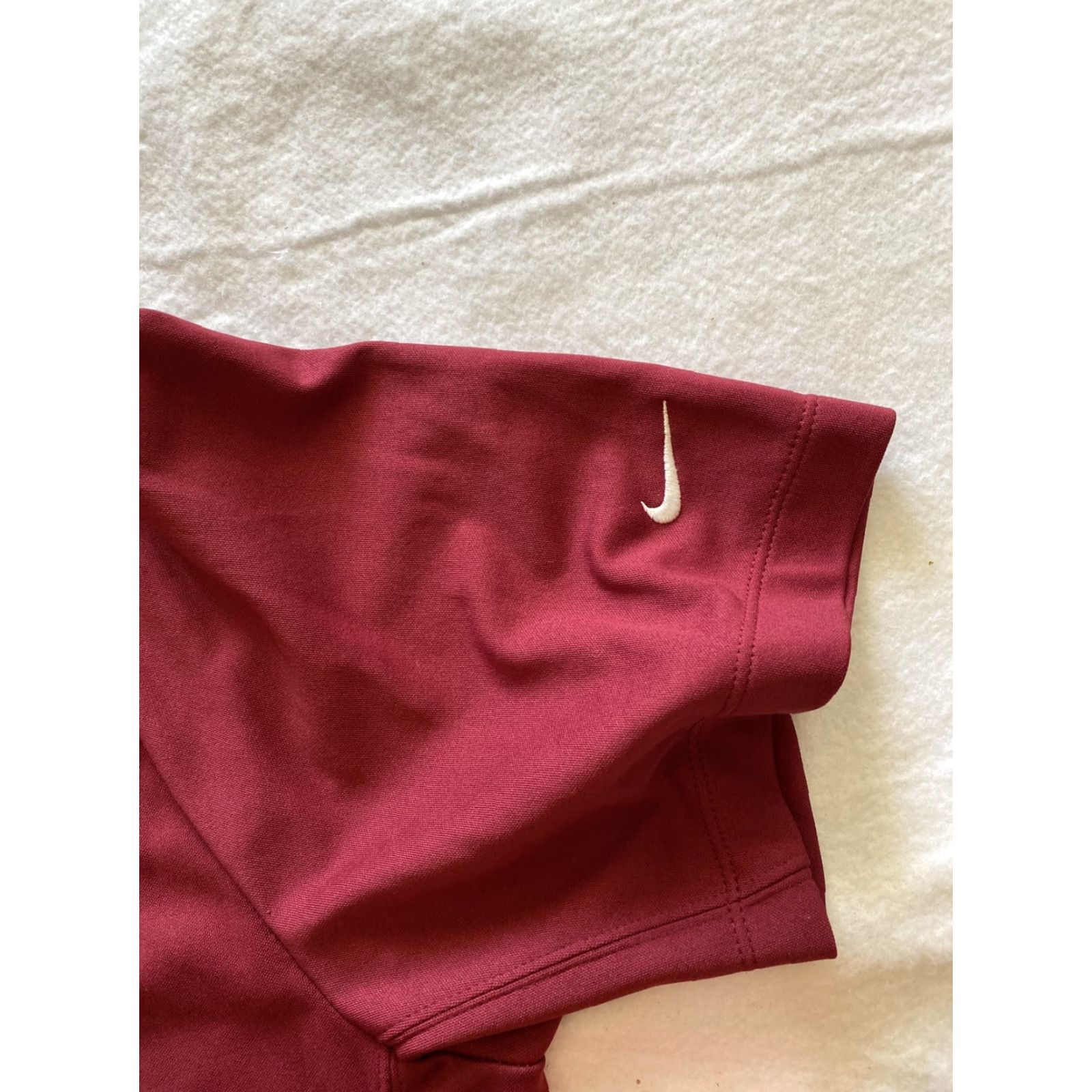 Nike Nike Golf Dri-FIT Tour Performance Polo Shirt Mens XL Maroon Burgundy Mint/15-22 Size US XL / EU 56 / 4 - 4 Thumbnail