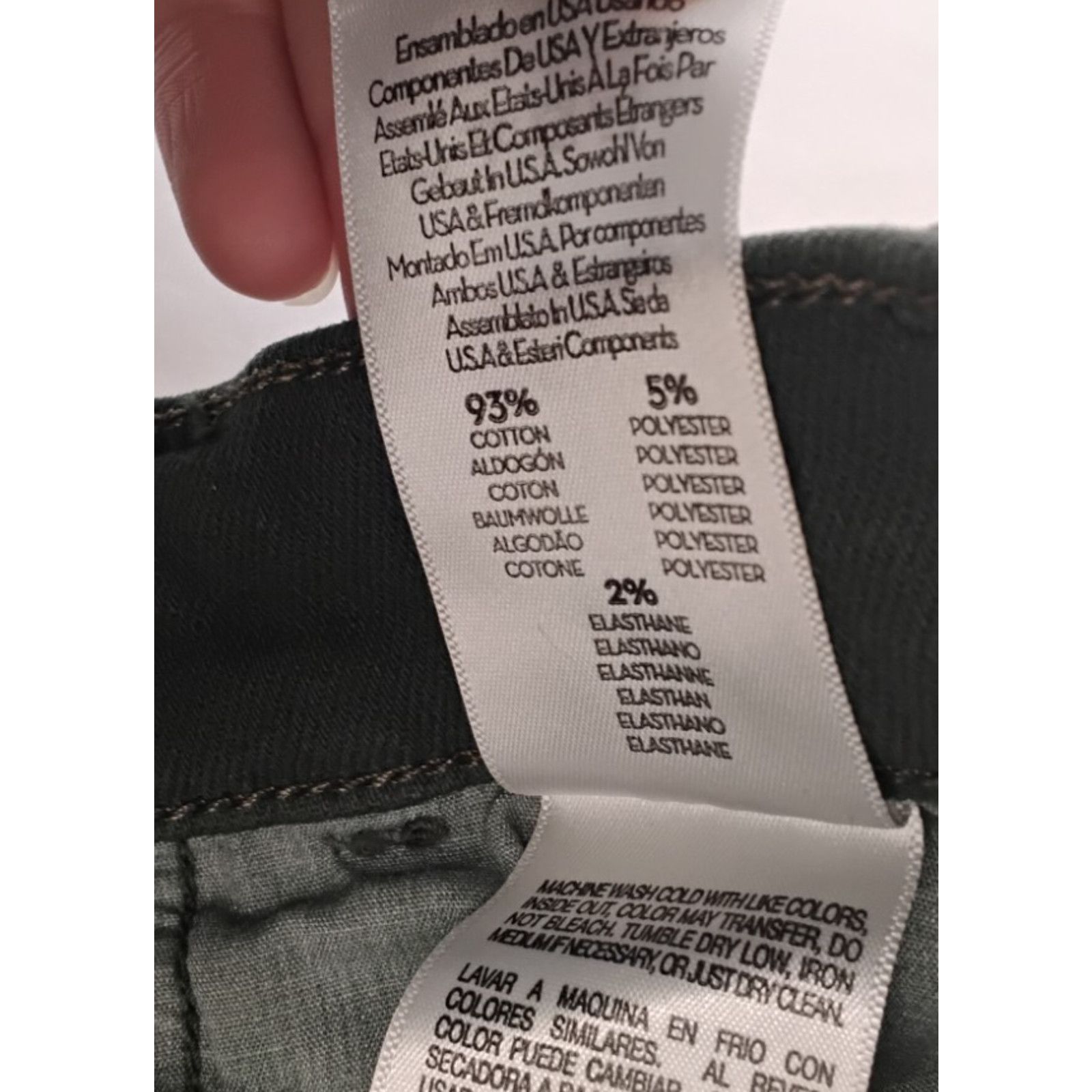 MOTHER Mother The Hustler Ankle Fray Women's 27" Green Distressed Size 27" / US 4 / IT 40 - 8 Thumbnail