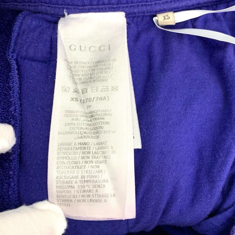 Gucci Gucci Size XS Chinese New Year series logo printed blue cot Size US 26 / EU 42 - 7 Thumbnail