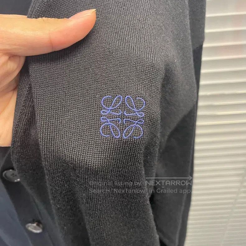 Loewe Loewe Embroidered Logo Cardigan Size US M / EU 48-50 / 2 - 4 Thumbnail