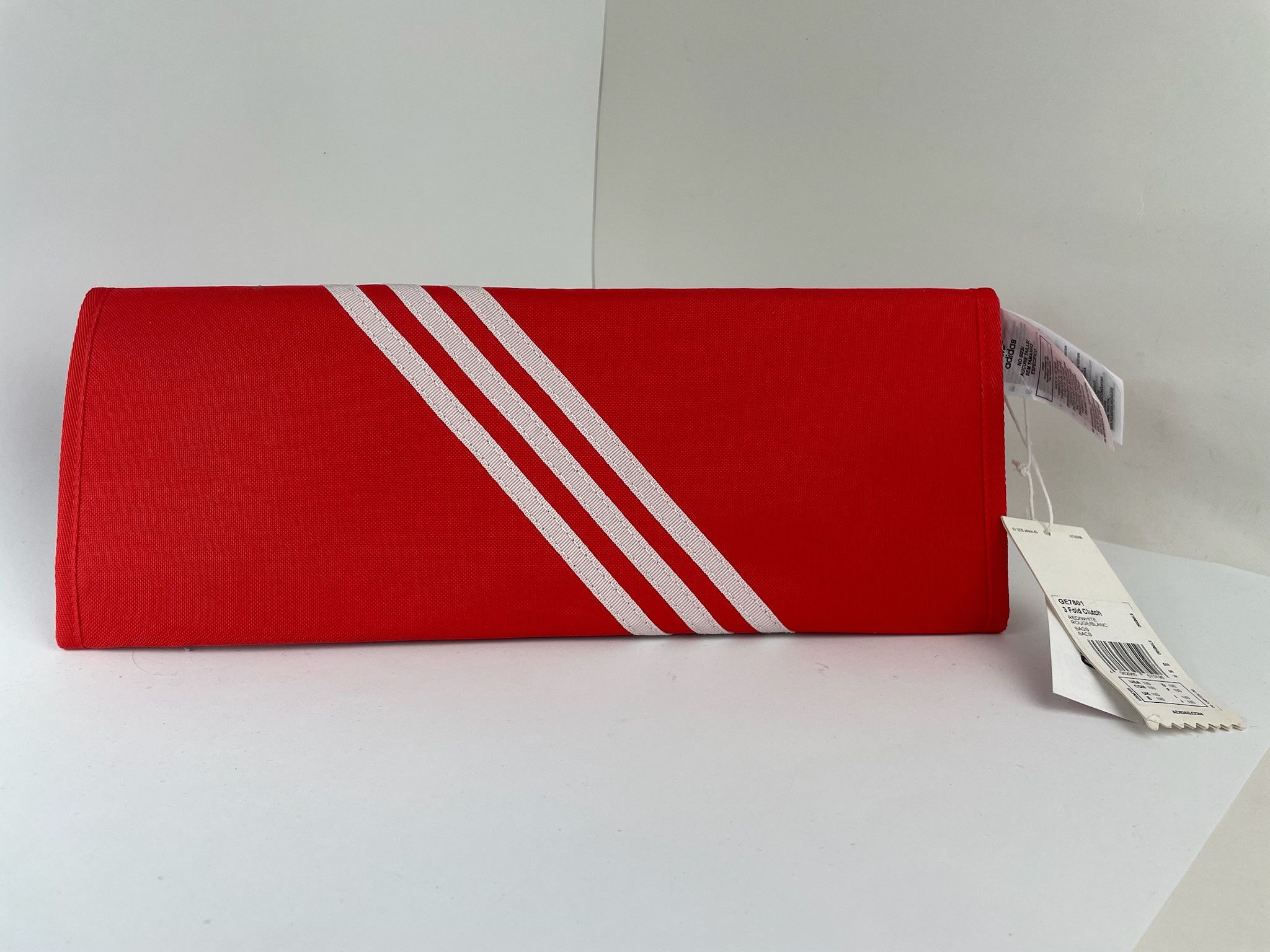 Adidas BNWT LOTTA VOLKOVA Red Trefoil 3 Fold Clutch Size ONE SIZE - 6 Thumbnail