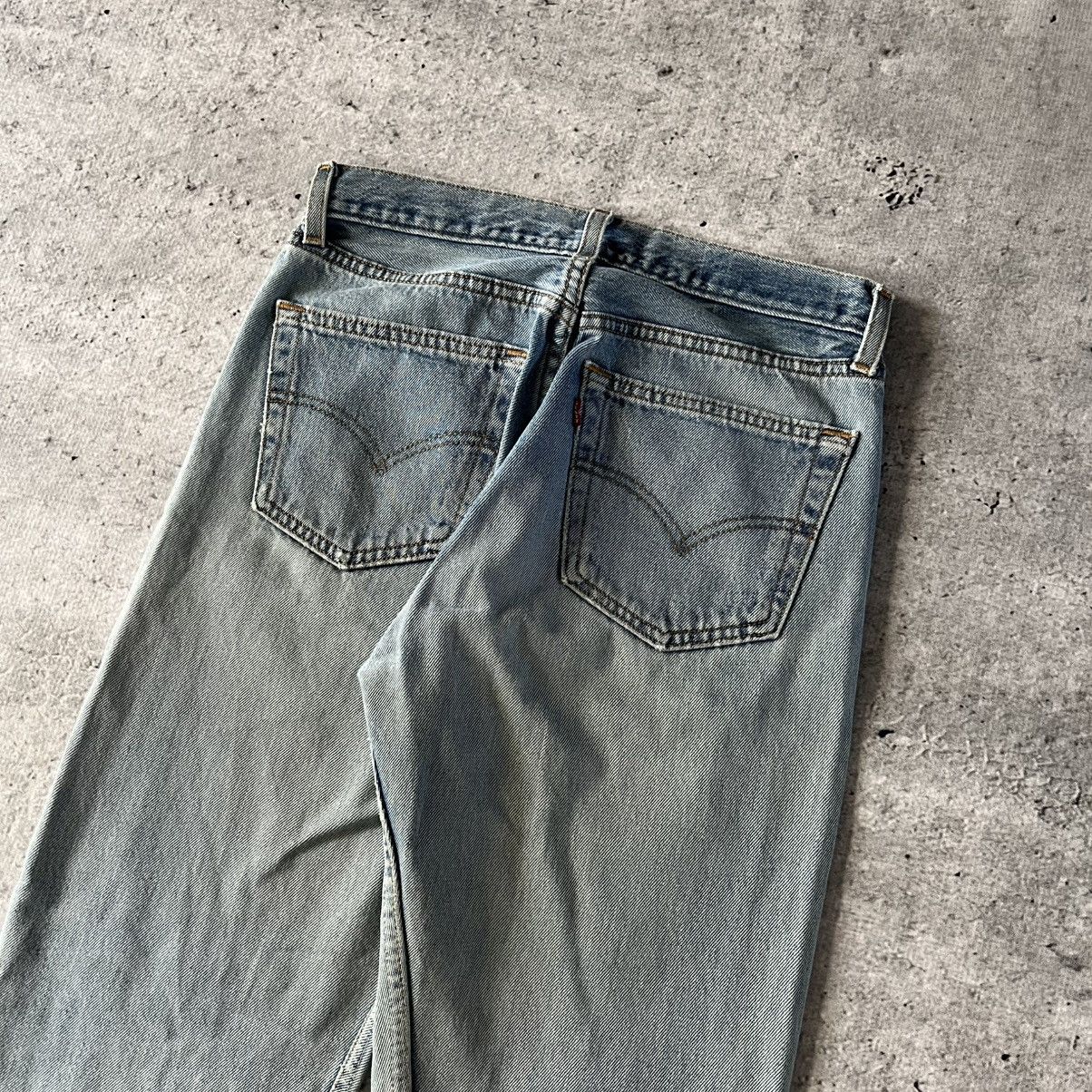 Levi's × Vintage Levis 501 washed babyblue 32x32 vintage 90s distressed Size US 32 / EU 48 - 5 Thumbnail